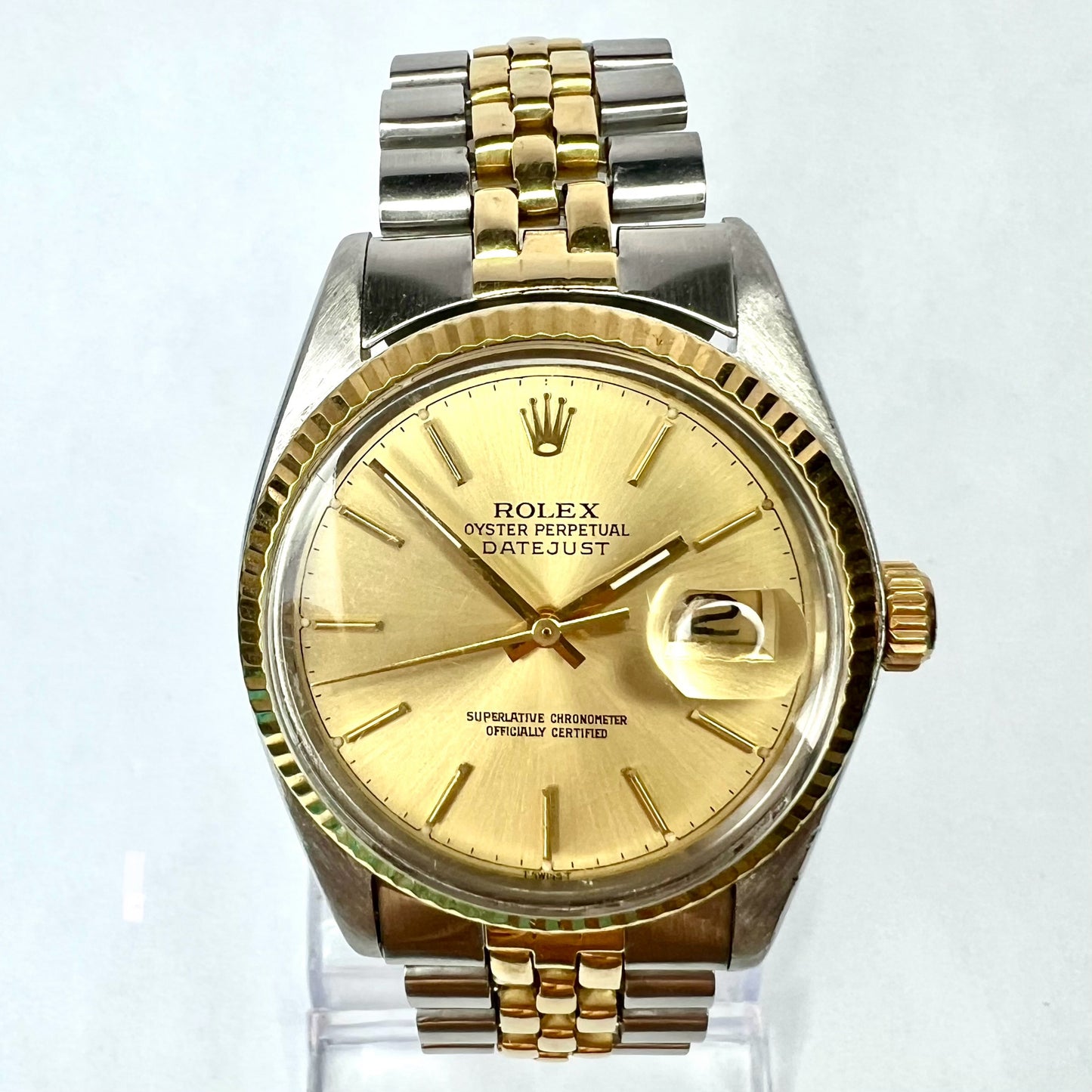 ROLEX DATEJUST Automatic 36mm 2 Tone Watch Jubilee Bracelet