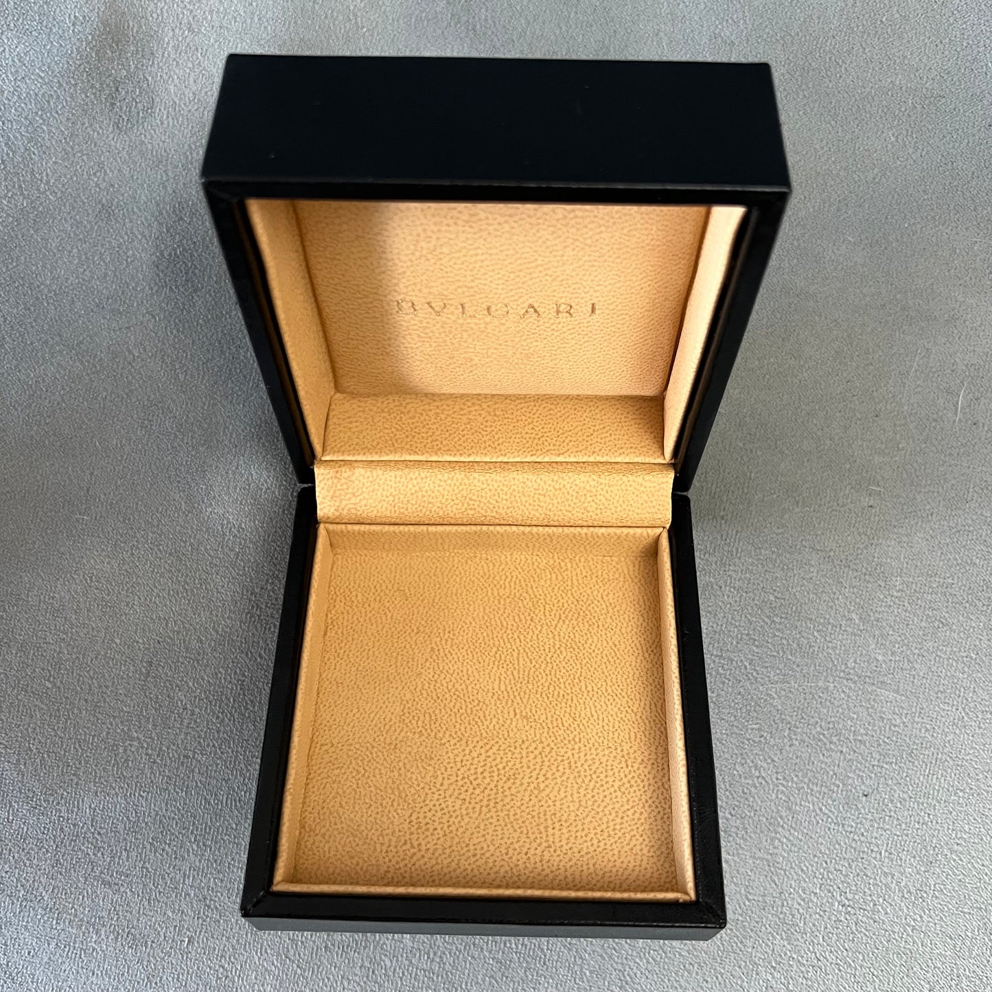 BULGARI Jewerly Box + Outer Box 3.75x3.5x2 inches