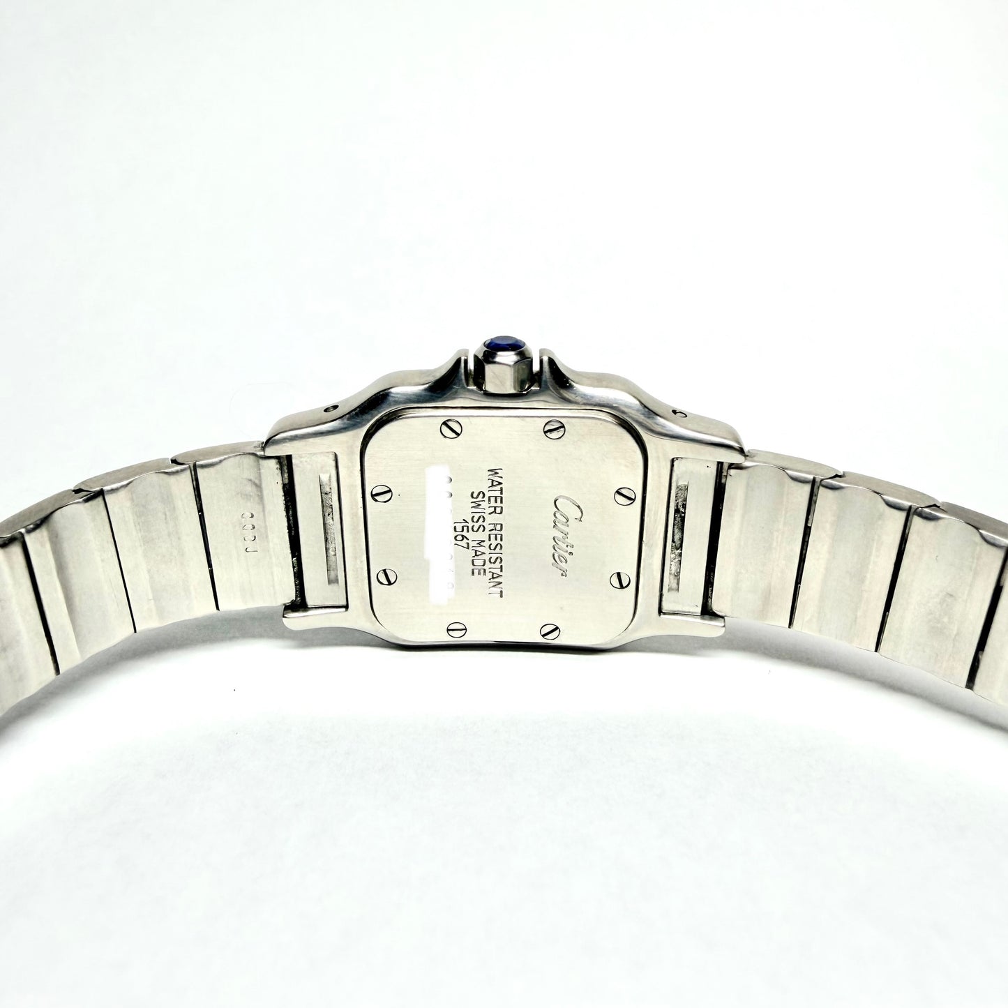 CARTIER SANTOS GALBEE 24mm Quartz 2 Tone Watch