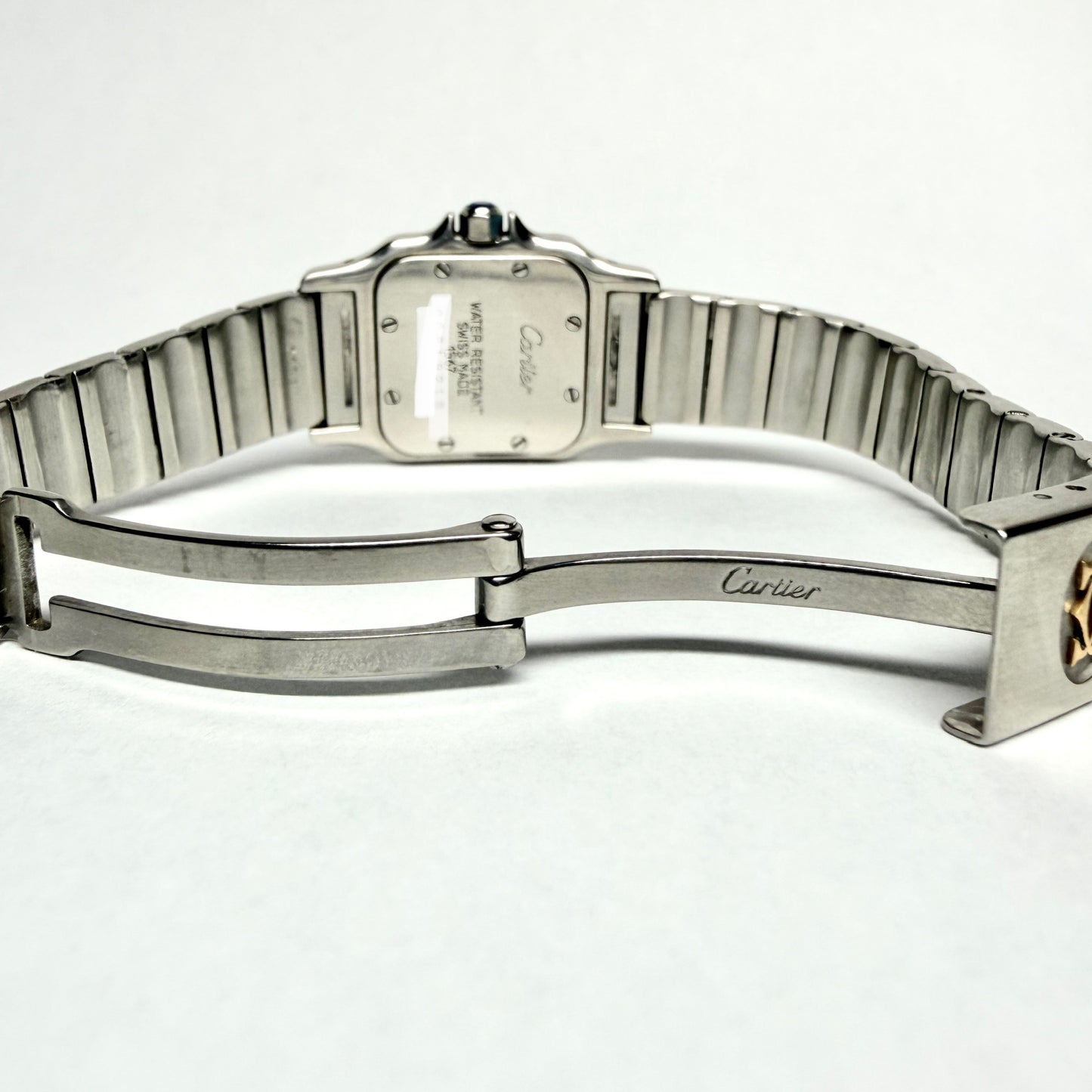 CARTIER SANTOS GALBEE 24mm Quartz 2 Tone Watch