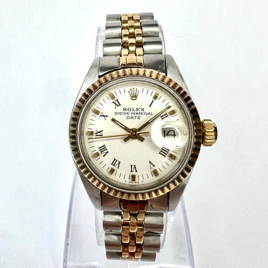 ROLEX Oyster Perpetual DATE Automatic 26mm 2 Tone Watch