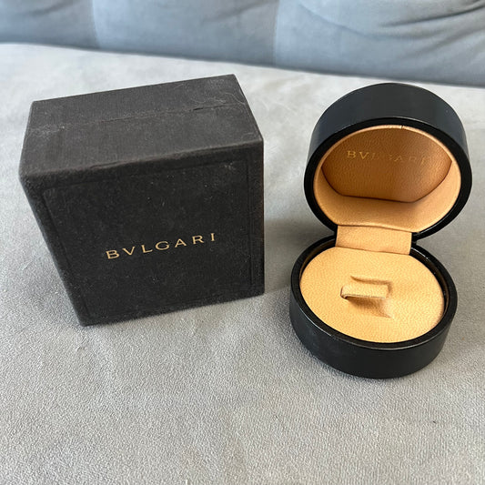 BULGARI Ring Box 3.25x3.25x2 inches