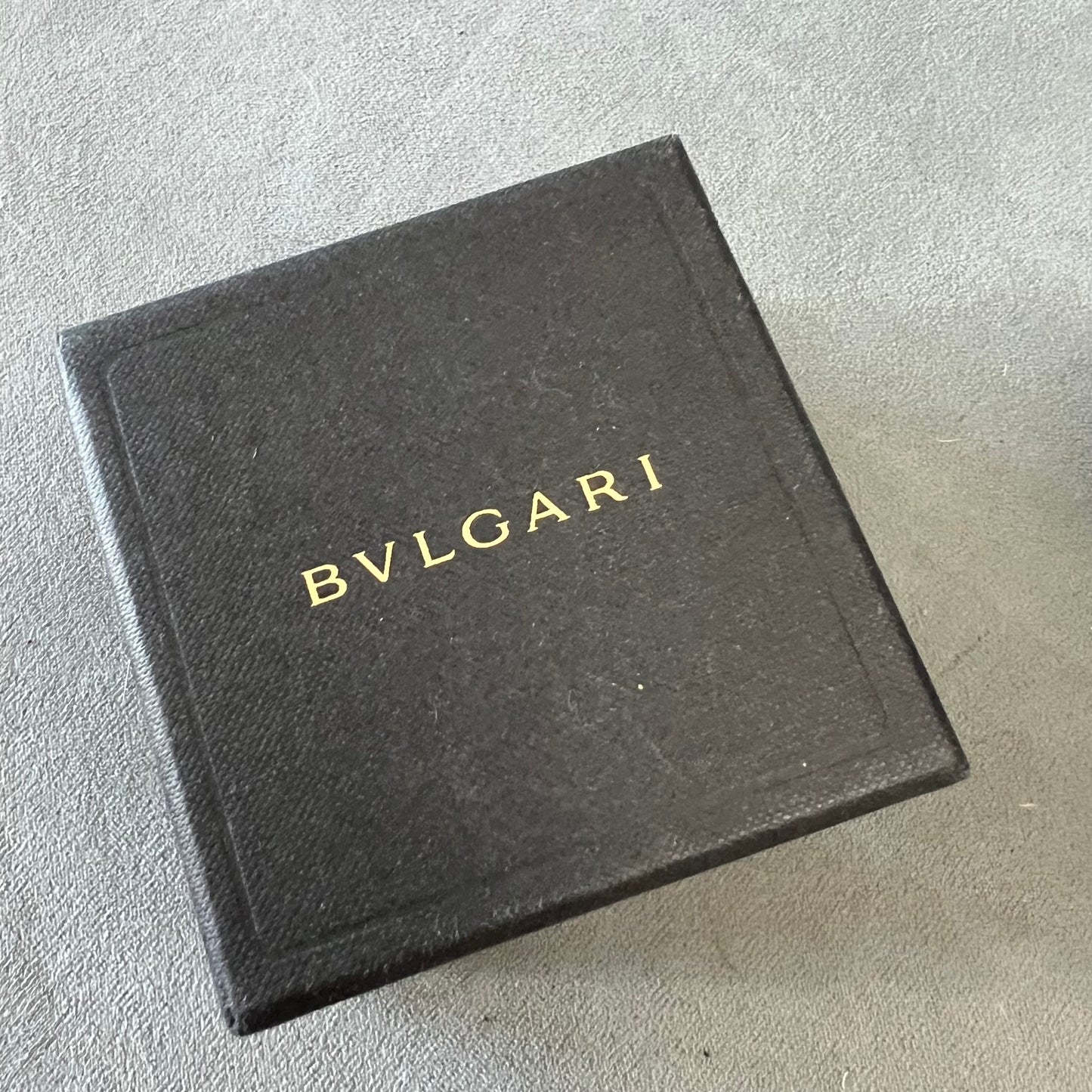BULGARI Ring Box 3.25x3.25x2 inches