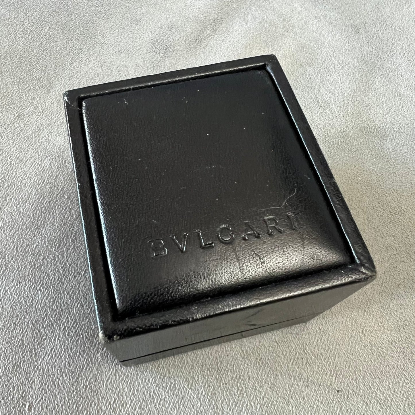 BULGARI Ring Box 2.60x2.40x2 inches