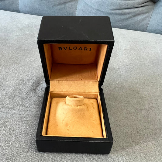 BULGARI Ring Box 2.60x2.40x2 inches