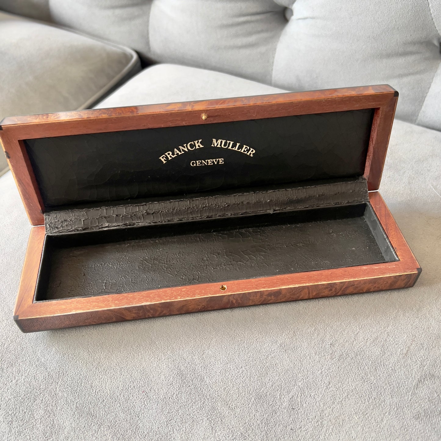 FRANCK MULLER Brown Wooden Box