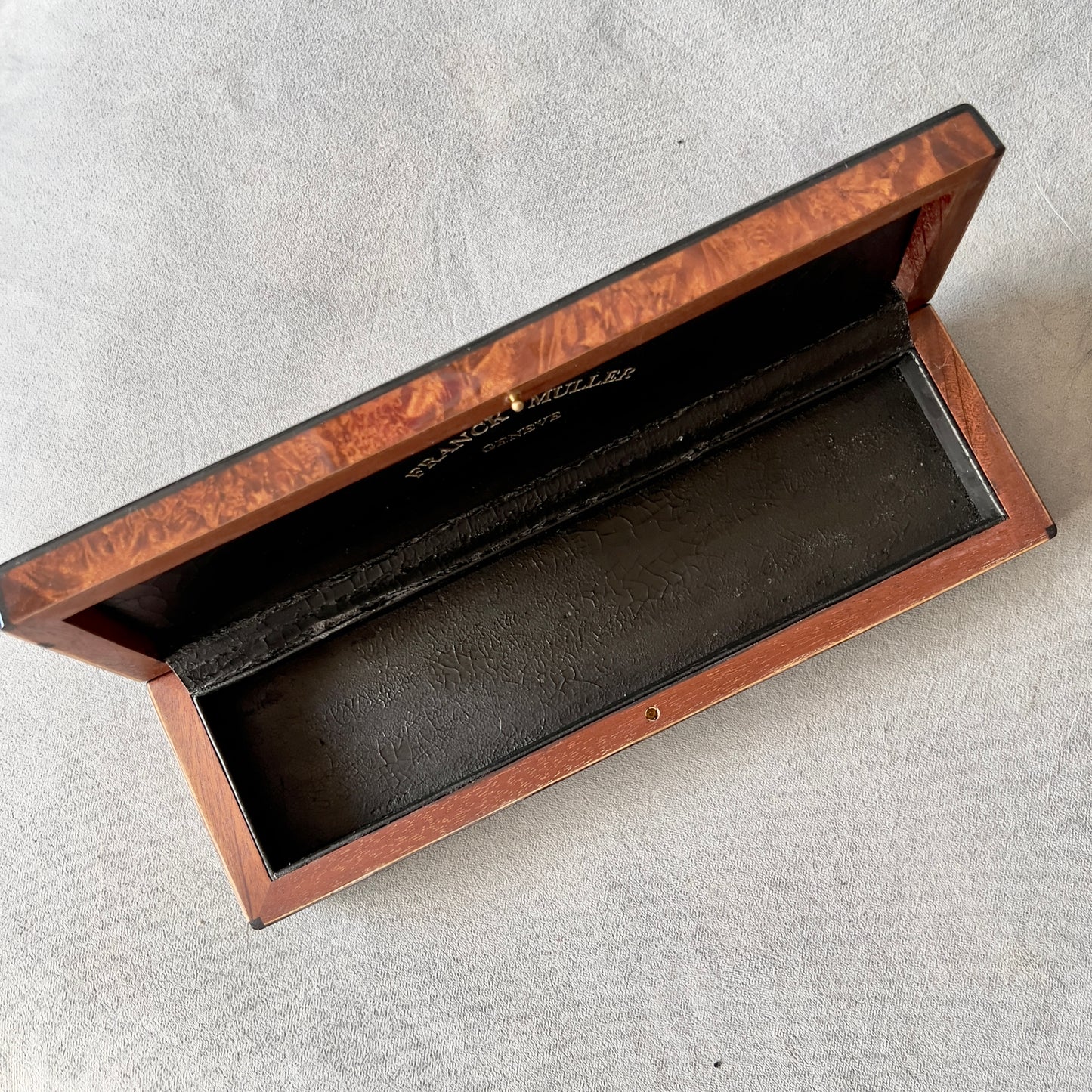 FRANCK MULLER Brown Wooden Box