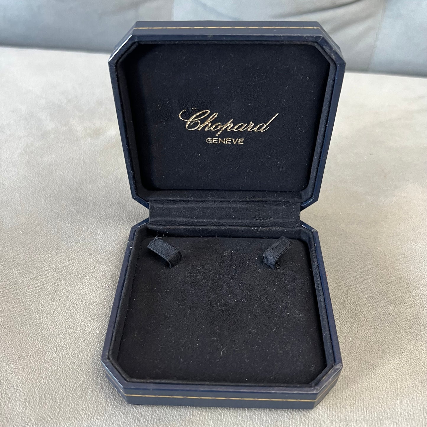 CHOPARD Jewerly Box + Outer Box 3.75x3.75x1.40 inches