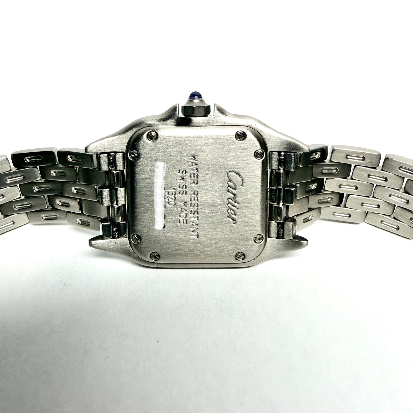 CARTIER PANTHERE Quartz 23mm Quartz Steel Watch Cream Dial