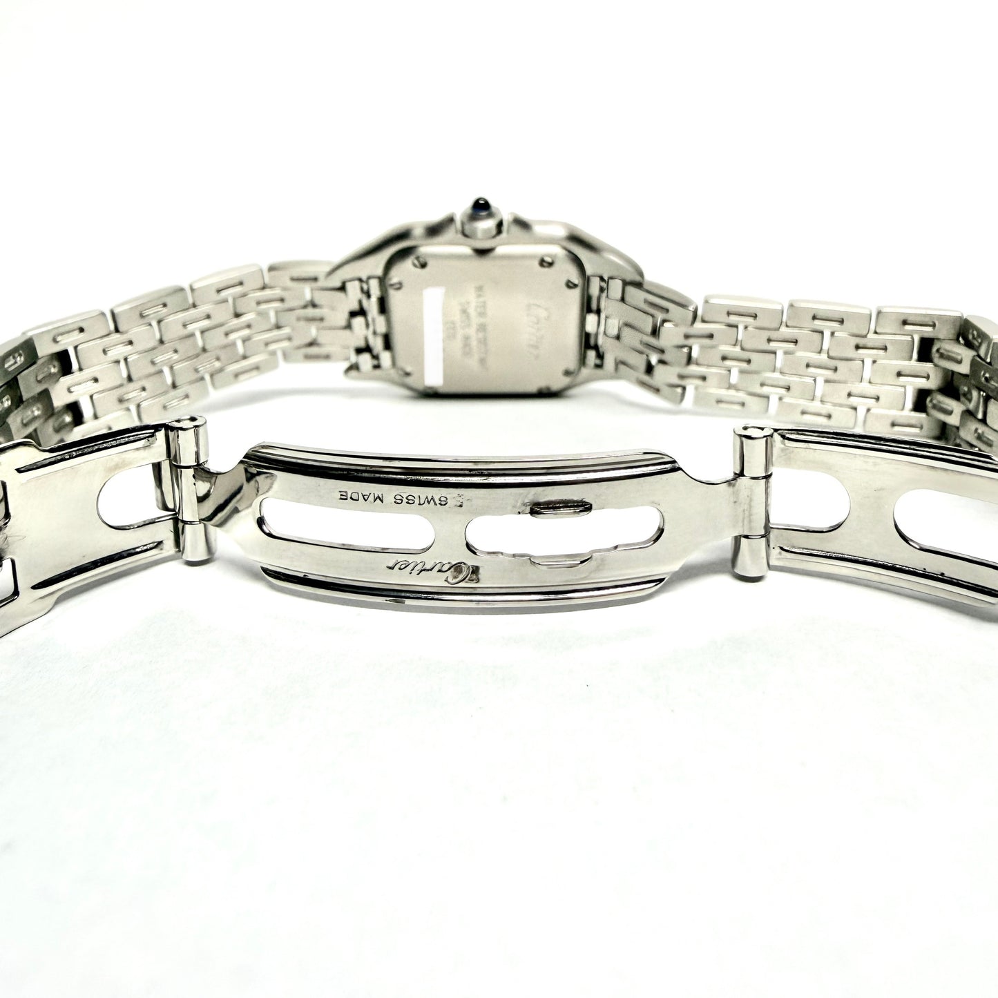 CARTIER PANTHERE Quartz 23mm Quartz Steel Watch Cream Dial