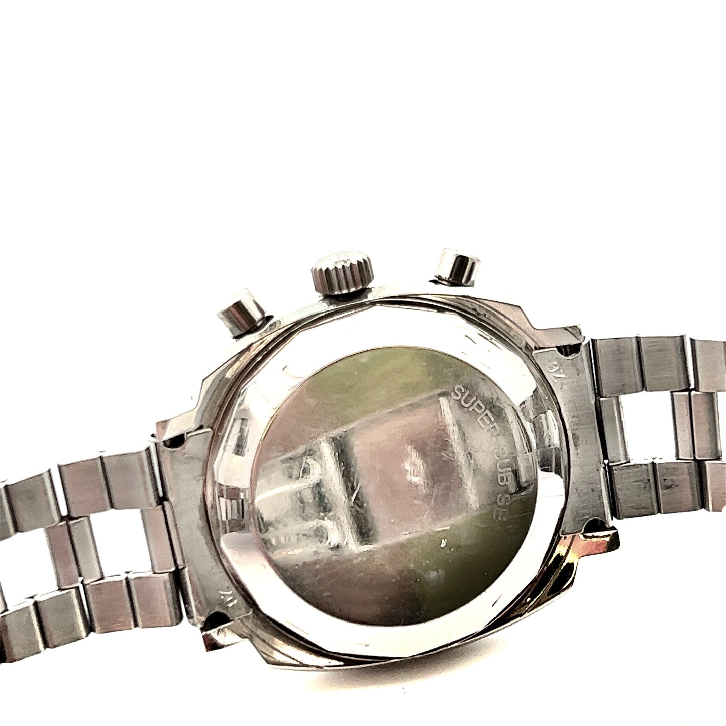 MOVADO SUPER SUB SEA Manual Winding 40mm Chronograph Steel Watch