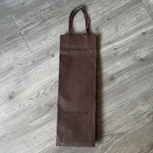 LOUIS VUITTON Brown Shopping Bag 17.30x6x1.60 inches