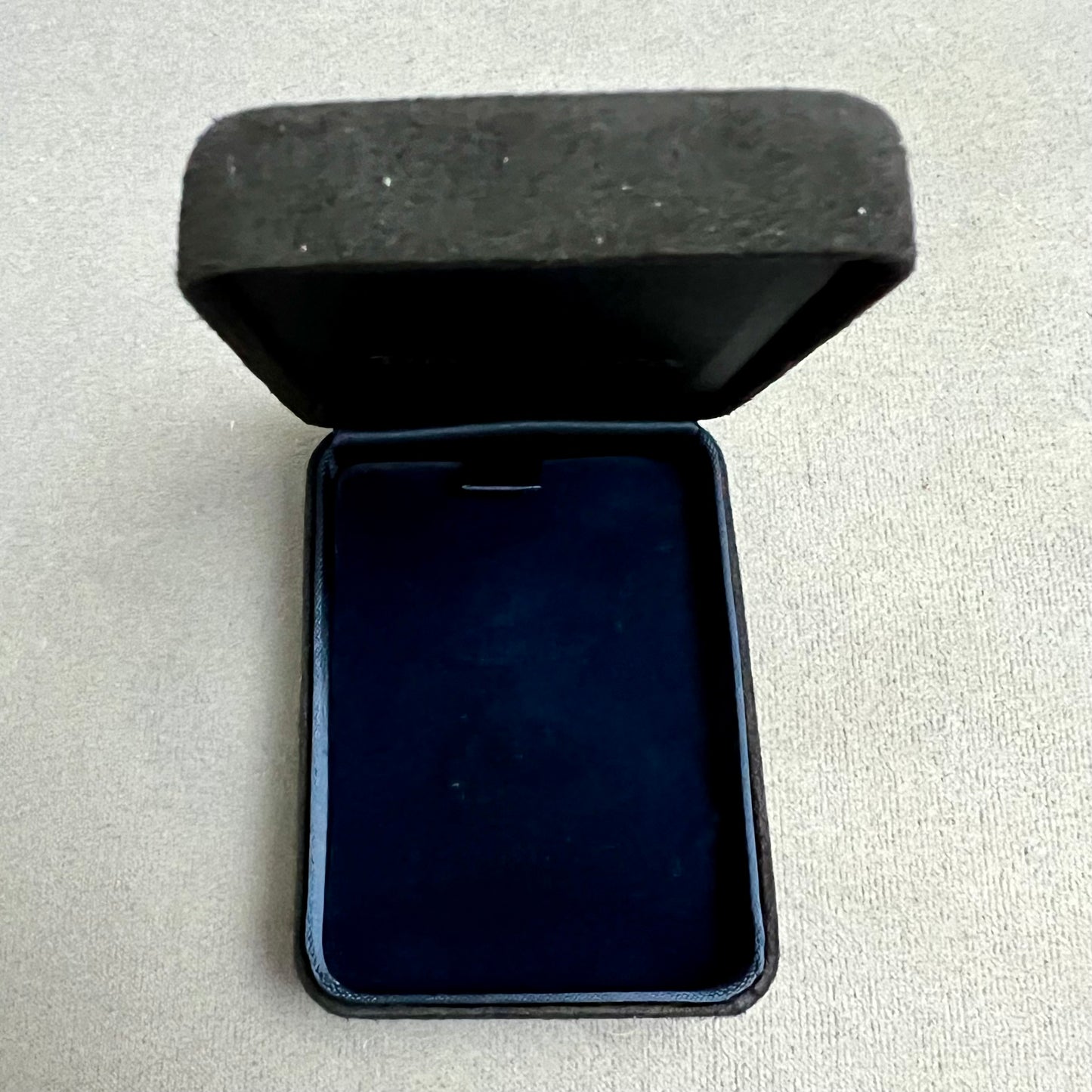 TIFFANY & Co. Black Suede Jewerly Box