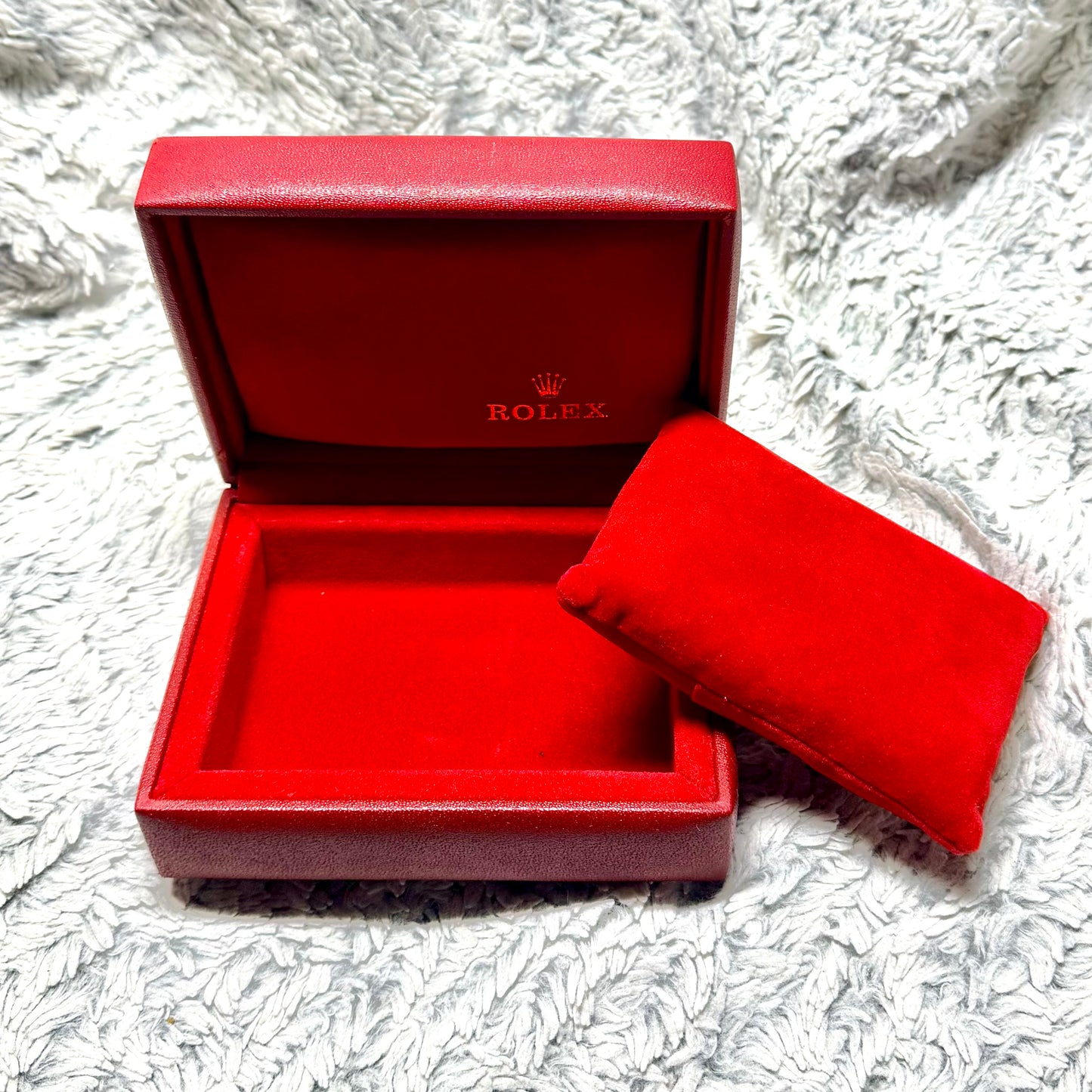 ROLEX Red Box + Outer Box 5.60x4.5x2.40 inches