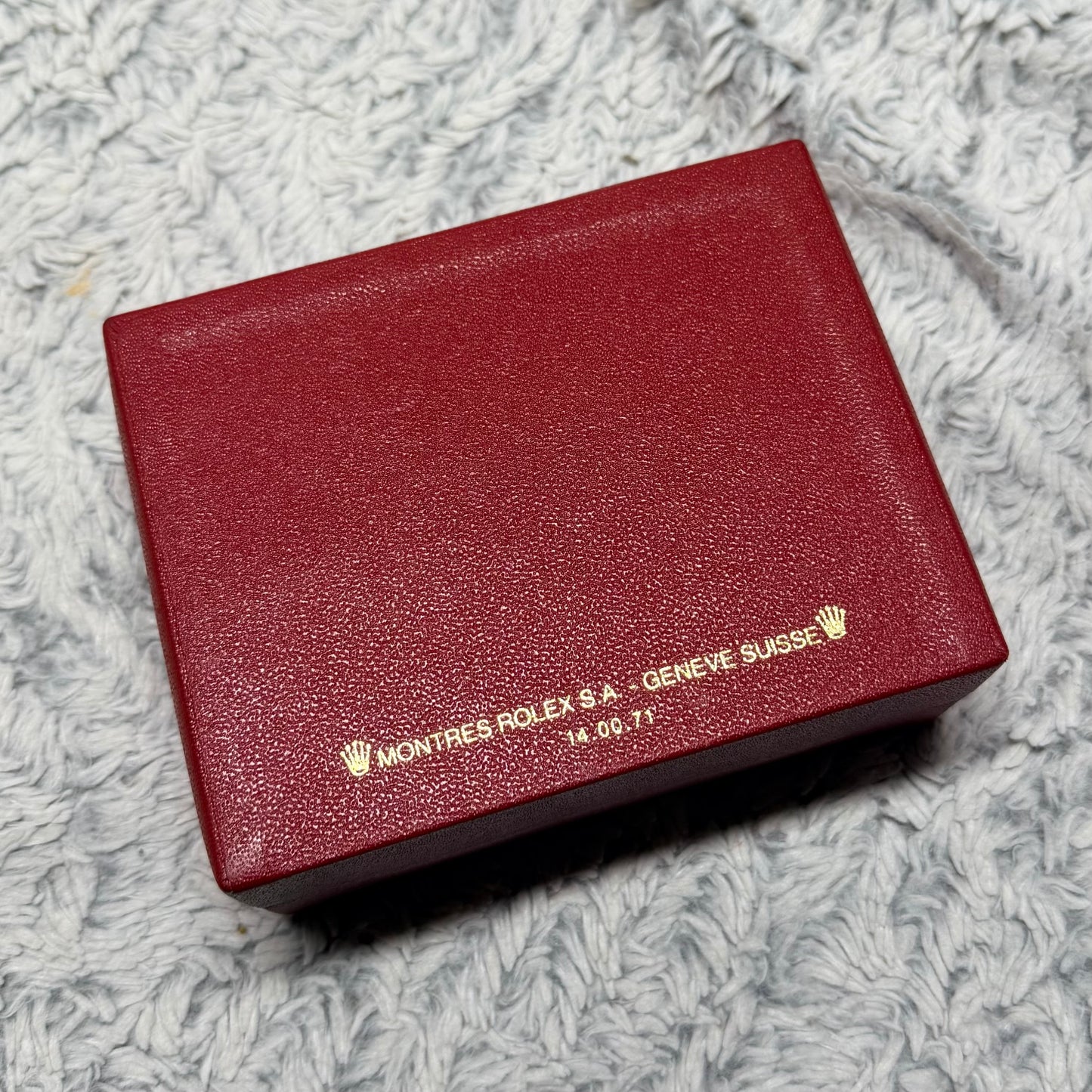 ROLEX Red Box + Outer Box 5.60x4.5x2.40 inches