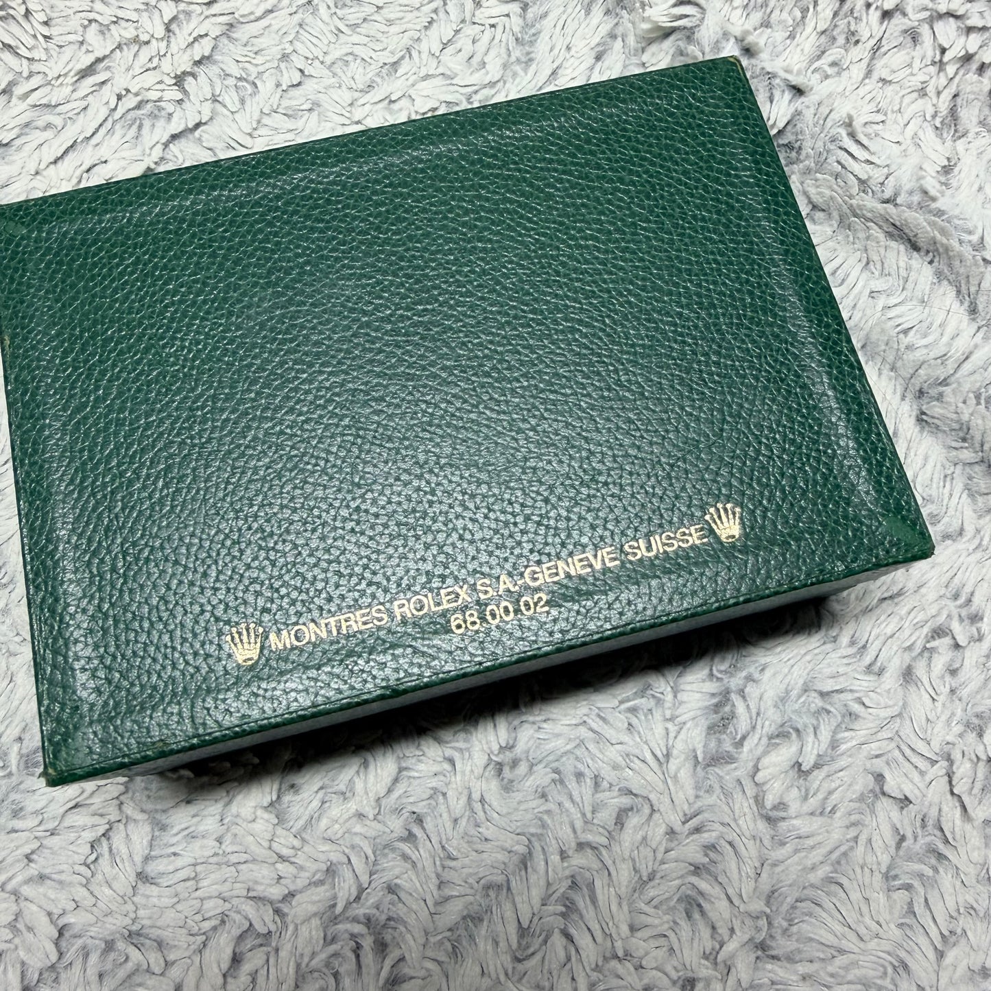 ROLEX Green Box 5.75x4.10x2 inches