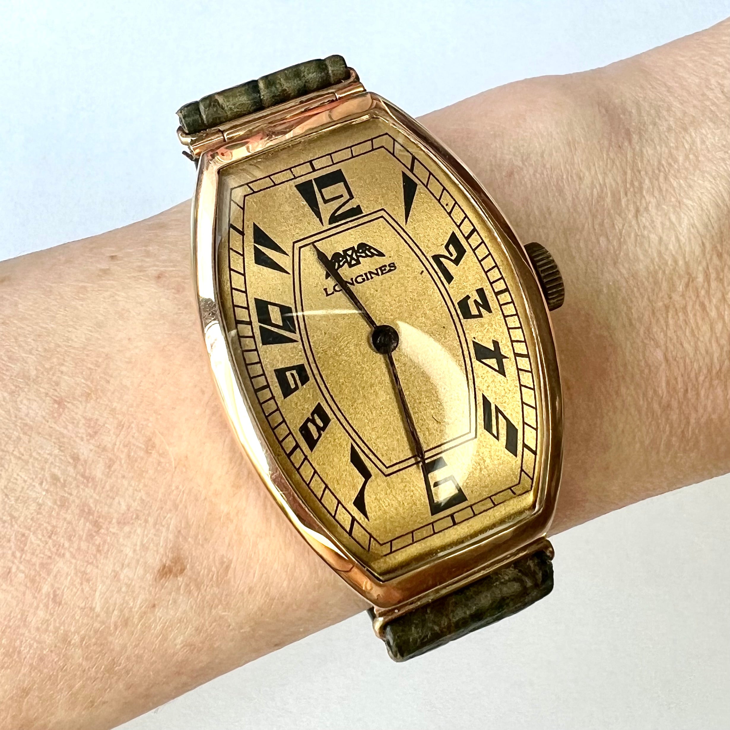 14k rose best sale gold watch