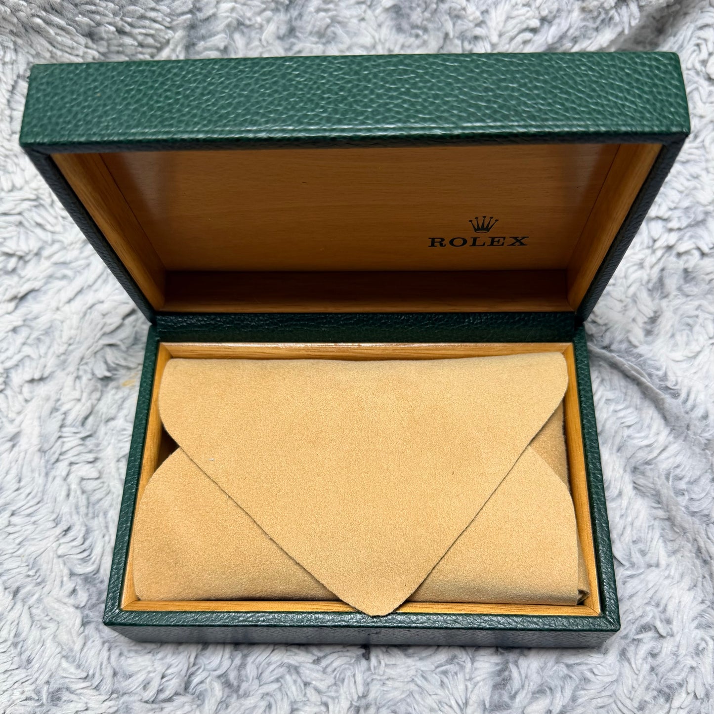 ROLEX Green Box 5.75x4.10x2 inches