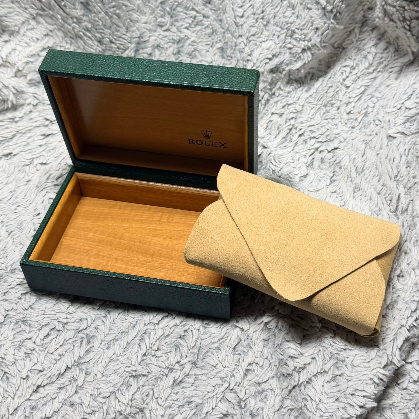 ROLEX Green Box 5.75x4.10x2 inches