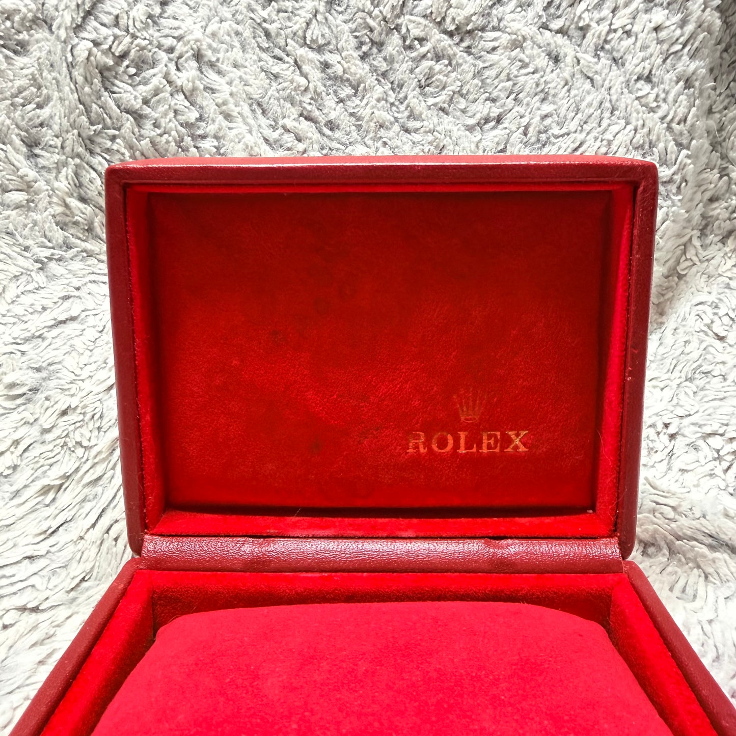 ROLEX Red Box 5.25x4.10x2 inches
