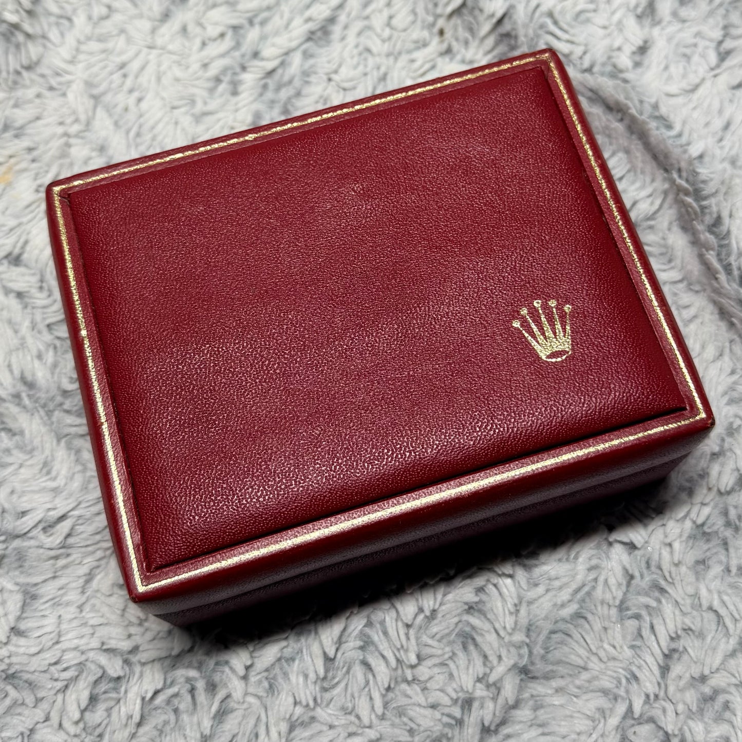 ROLEX Red Box 5.25x4.10x2 inches