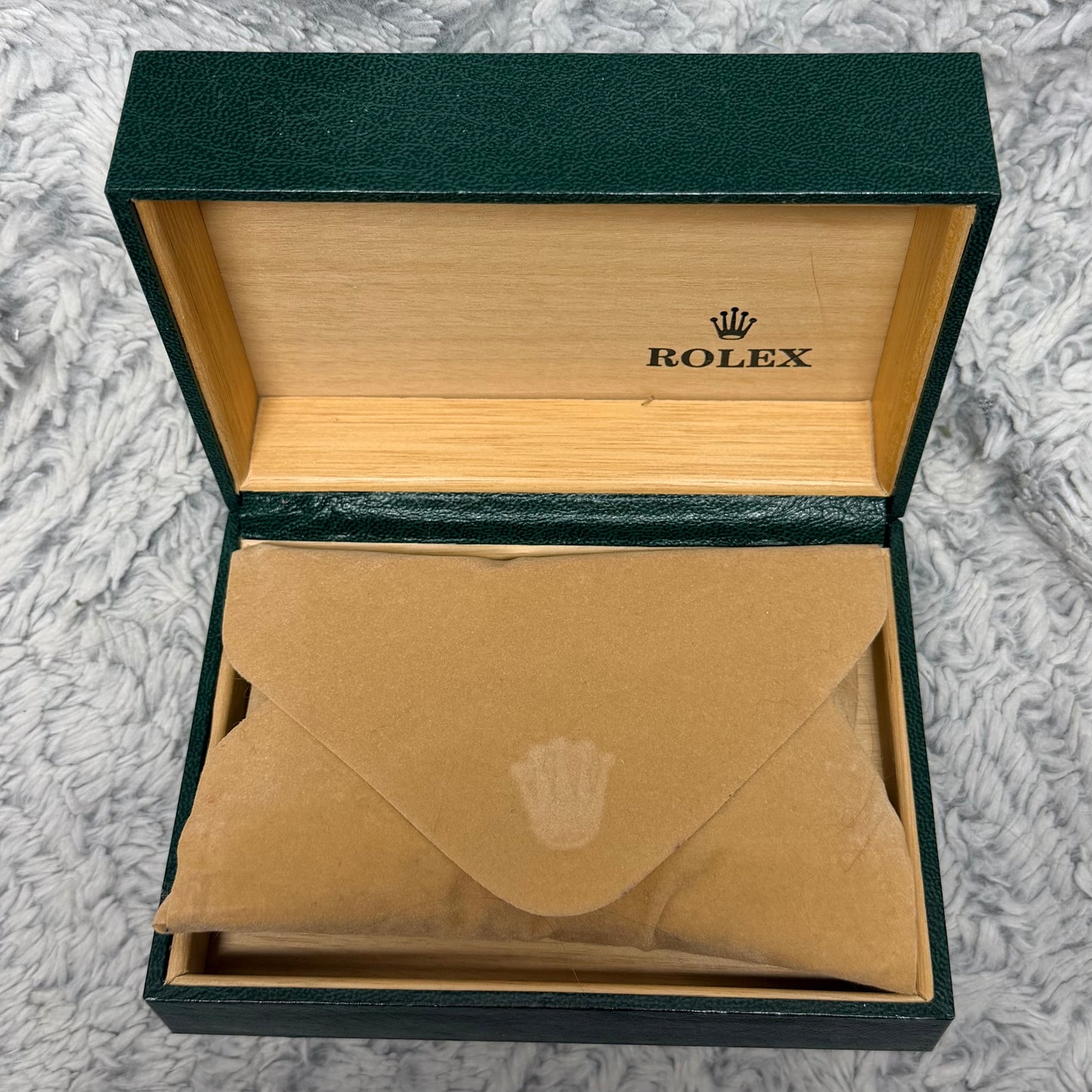 ROLEX Green Box 5.90x4.30x2.25 inches