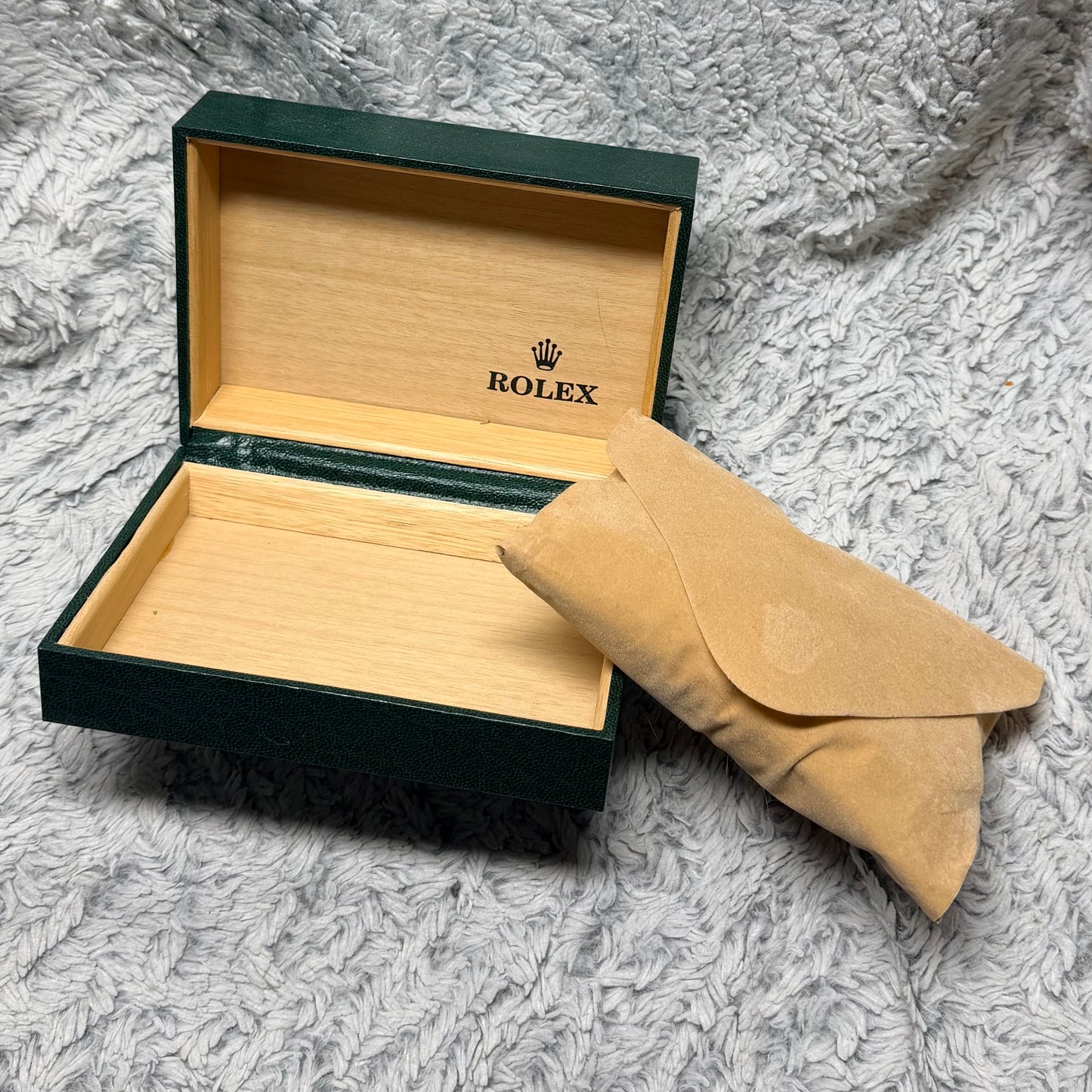 ROLEX Green Box 5.90x4.30x2.25 inches