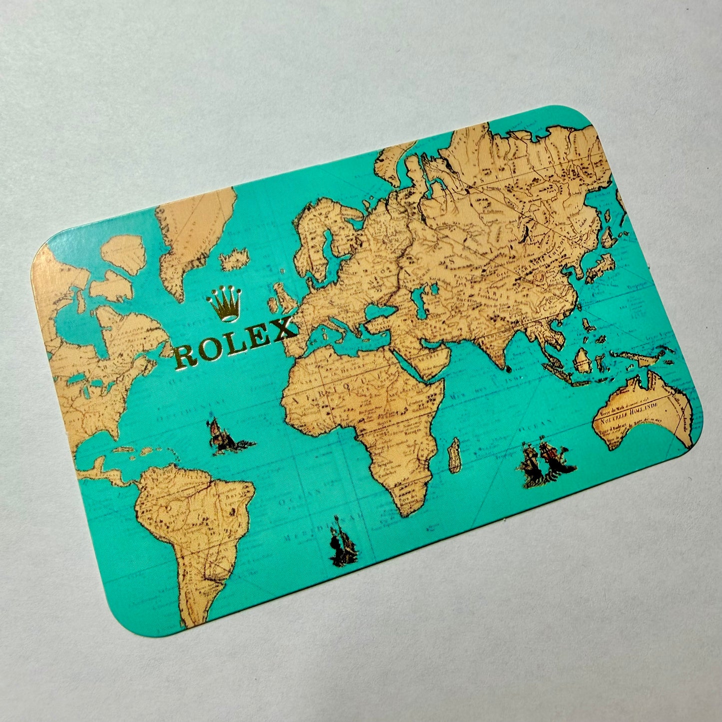 ROLEX Calendar Card 1997-1998