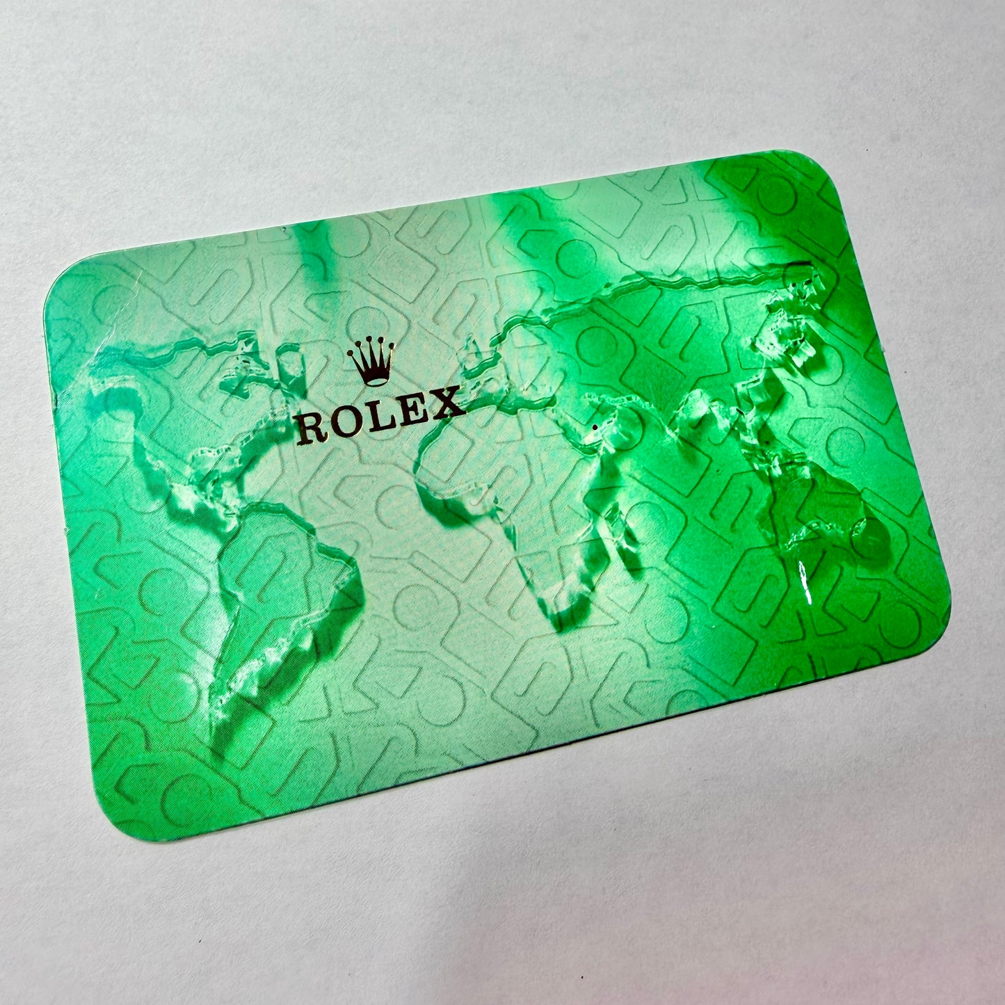 ROLEX Calendar Card 2002-2003