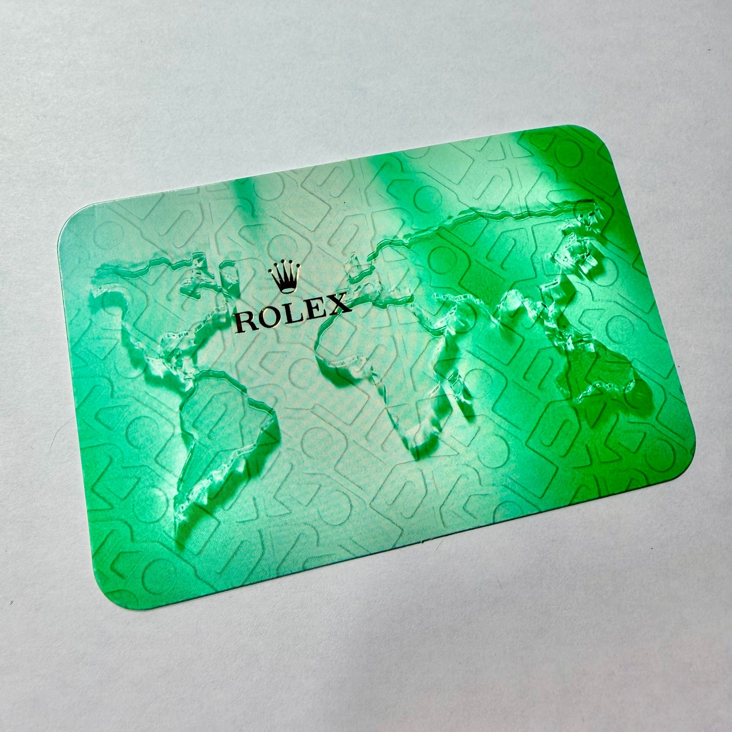 ROLEX Calendar Card 2003-2004