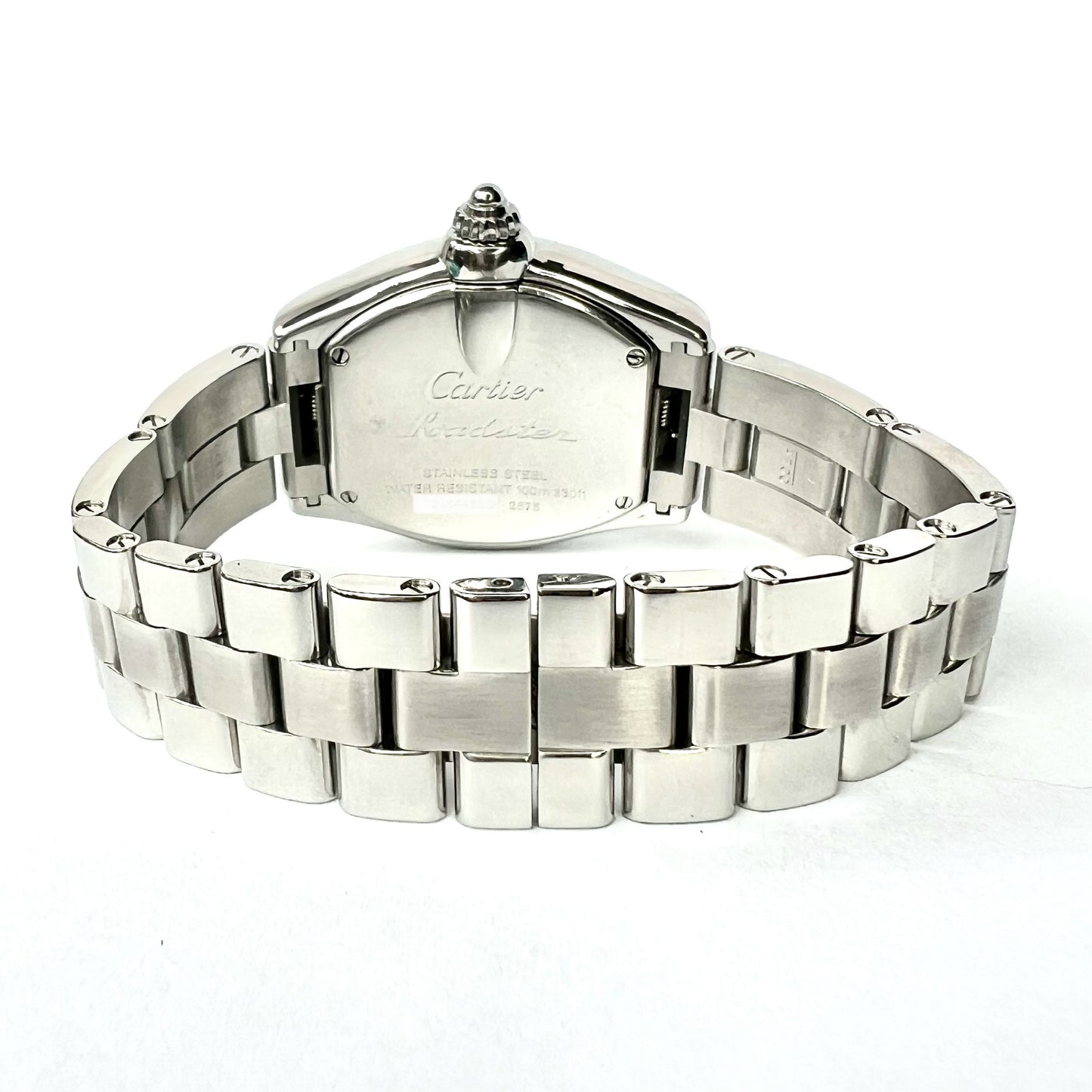 CARTIER ROADSTER Quartz 31mm Steel 0.75TCW DIAMOND Watch