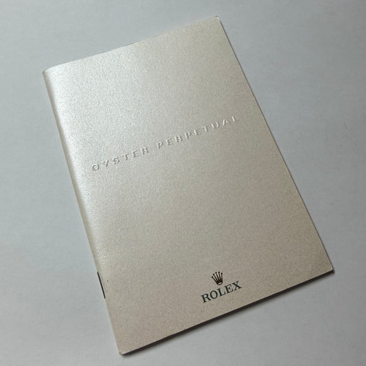 ROLEX Oyster Perpetual Booklet 2006 English
