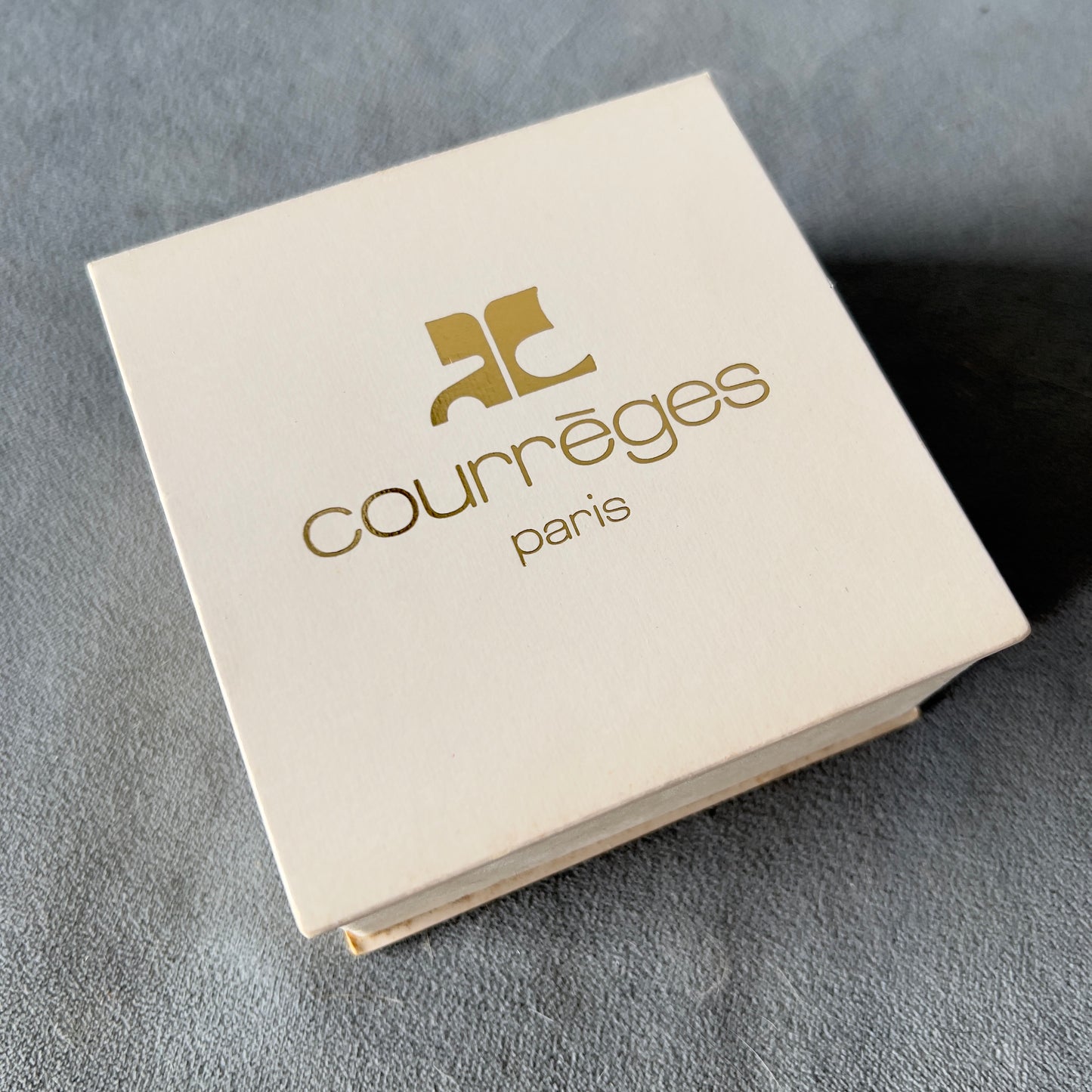 COURREGES Box + Booklets + Outer Box 3.5x3.5x1.75 inches