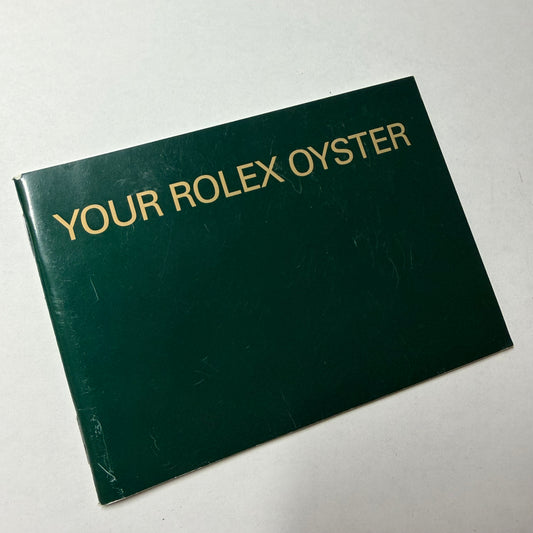 YOUR ROLEX OYSTER Booklet 2004 English