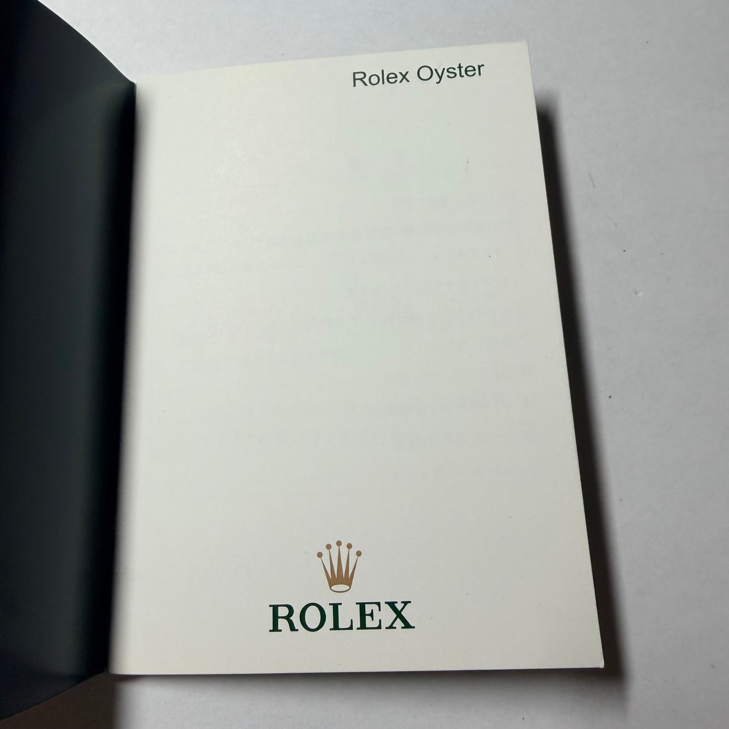 ROLEX Oyster Booklet 2009 Japanese