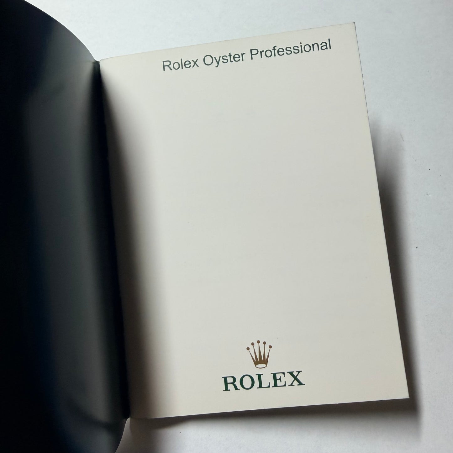 ROLEX Oyster Professional Booklet 2007 Japanese