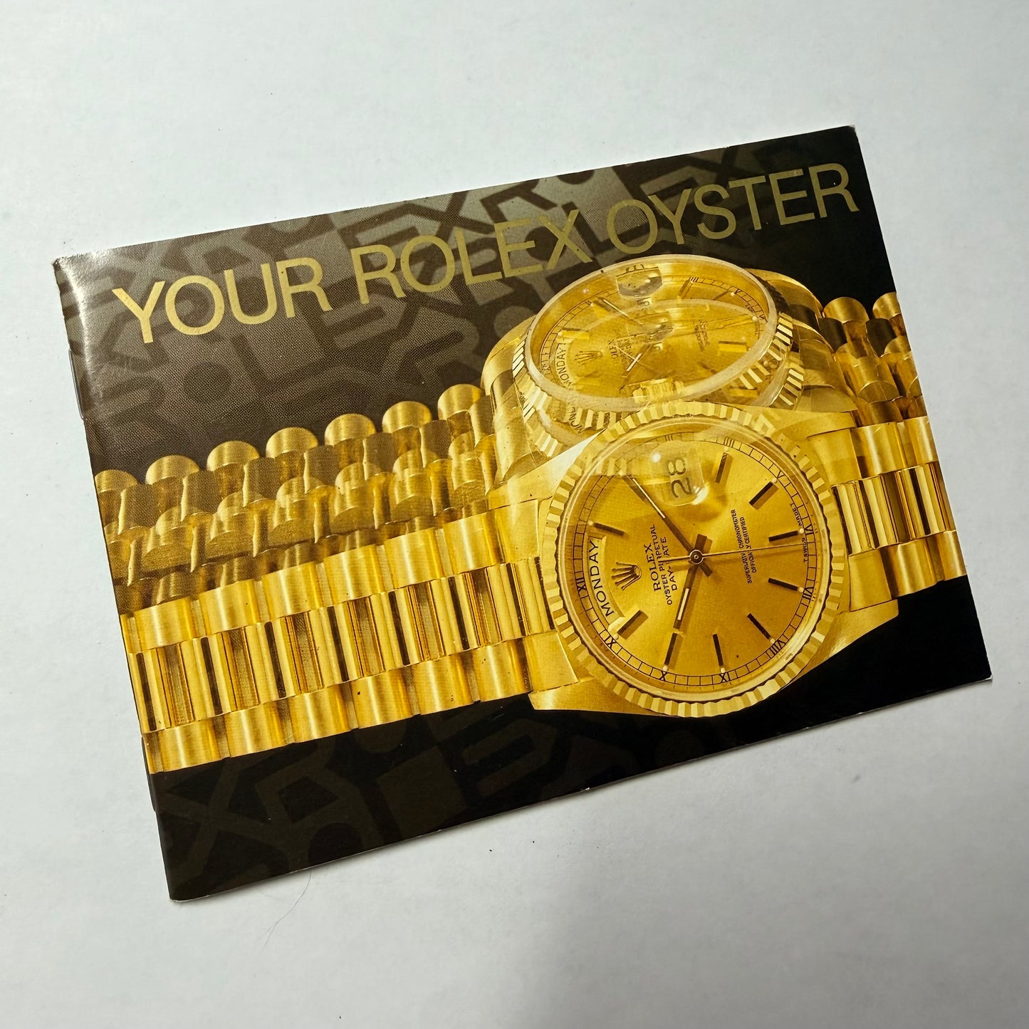 ROLEX Oyster 1998 Booklet/Pamphlet English