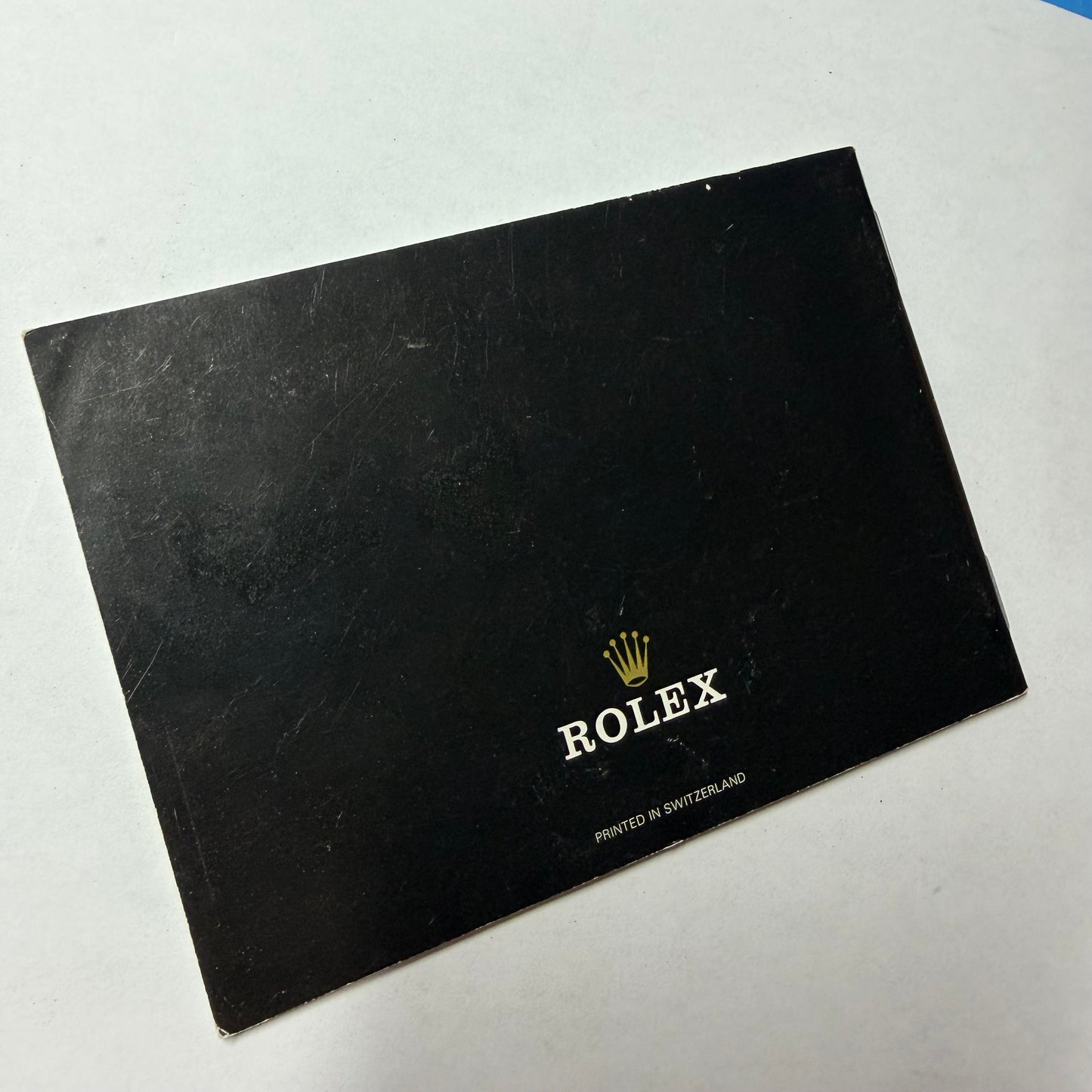 ROLEX Oyster 1992 Booklet/Pamphlet English