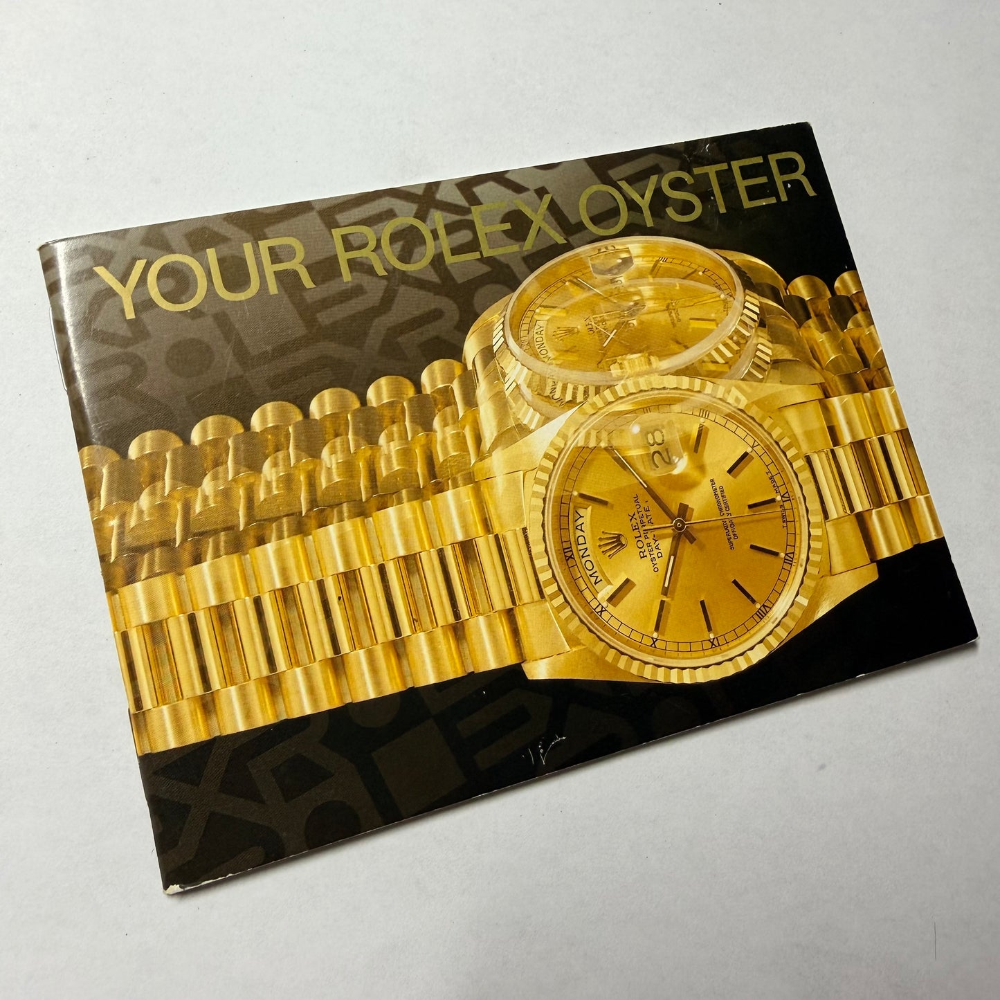 ROLEX Oyster 1995 Booklet/Pamphlet English