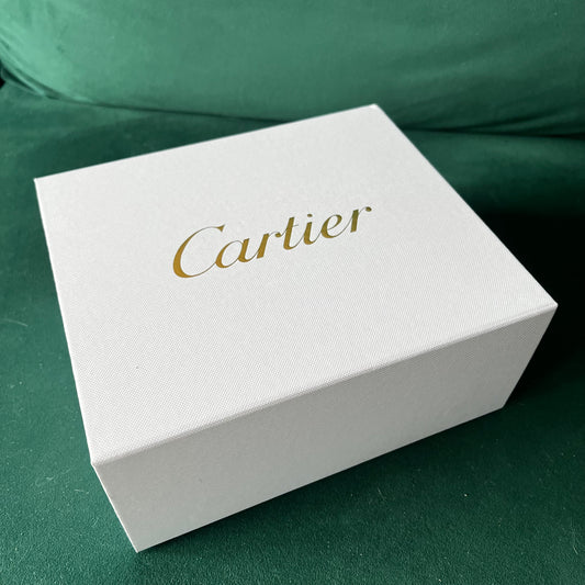 CARTIER White Goods Box 9.30x8.10x4 inches