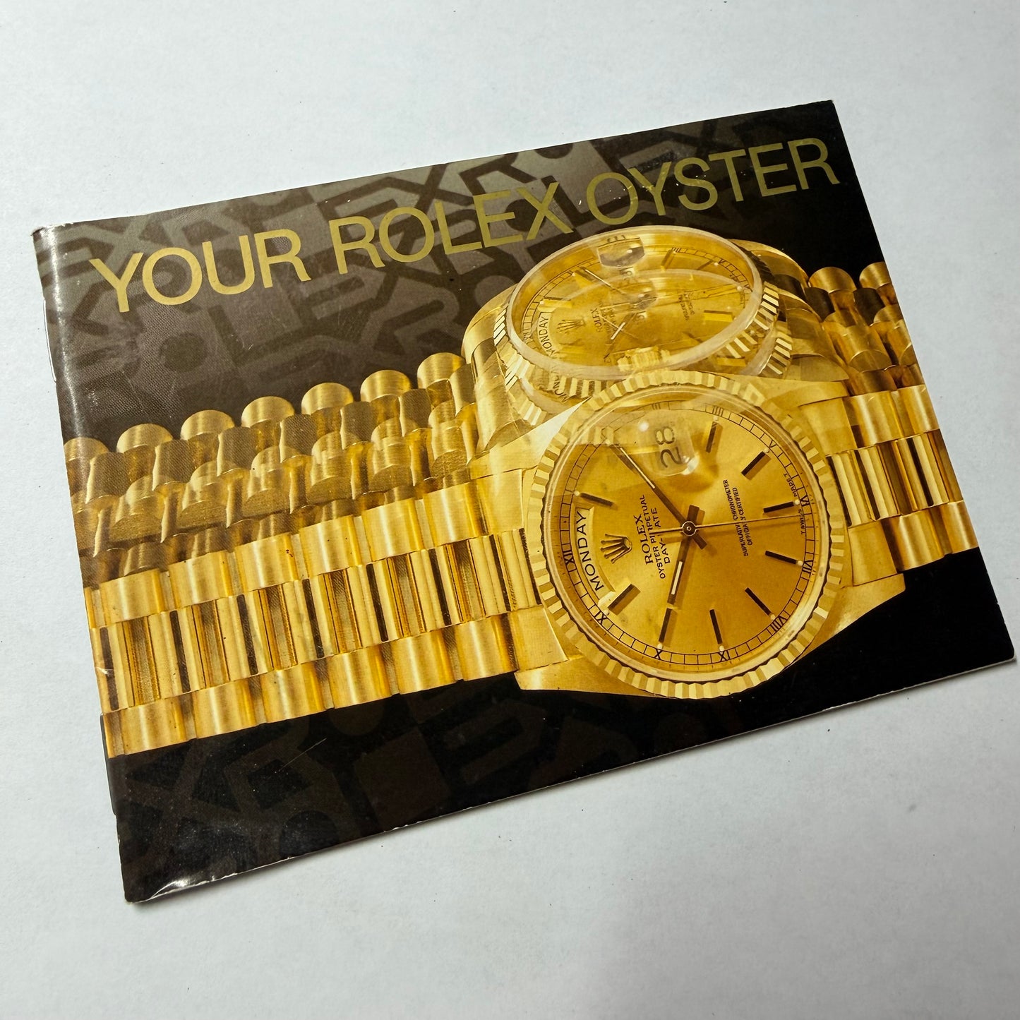 ROLEX Oyster 1995 Booklet/Pamphlet English