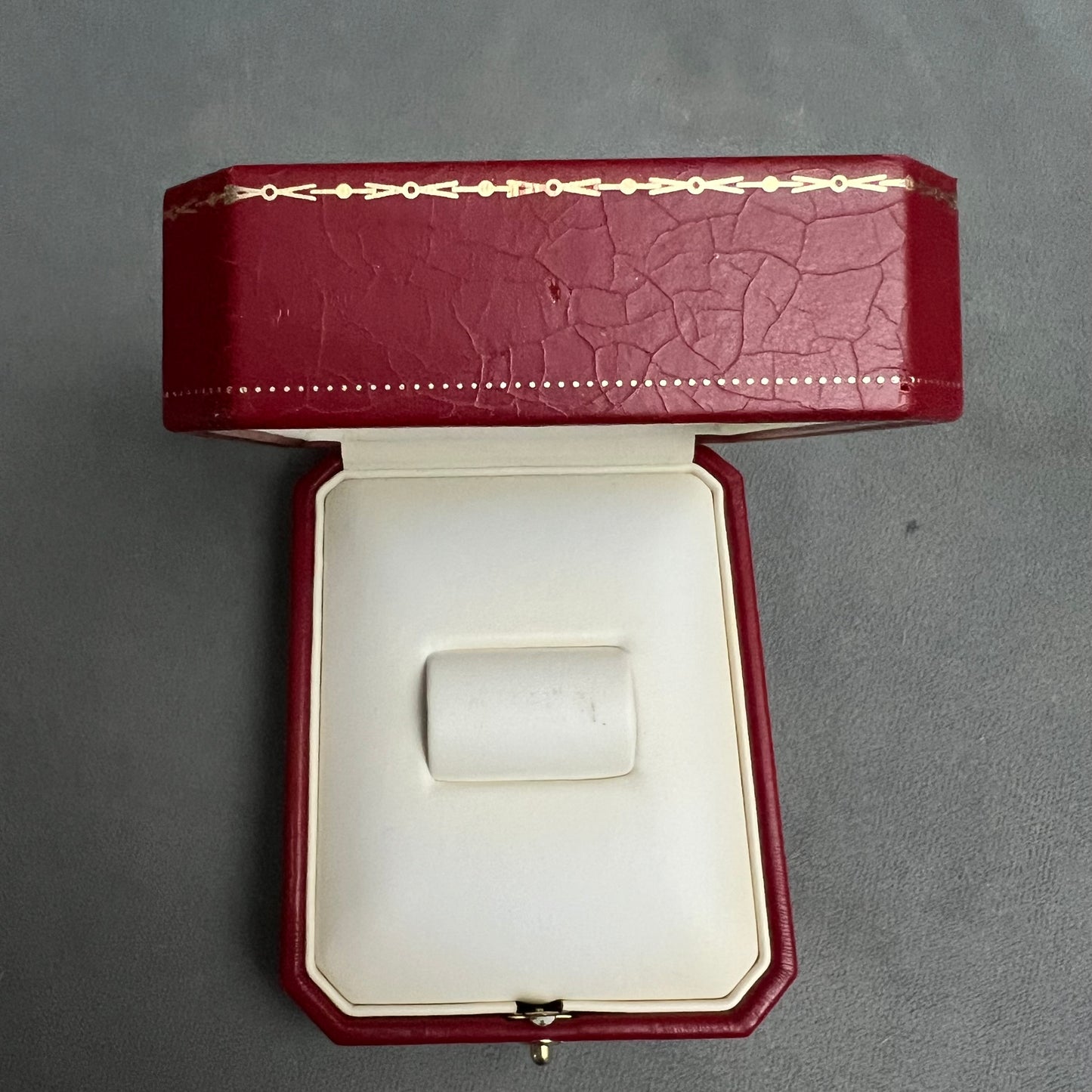 CARTIER Ring Box + Outer Box 4.40x3.60x2 inches