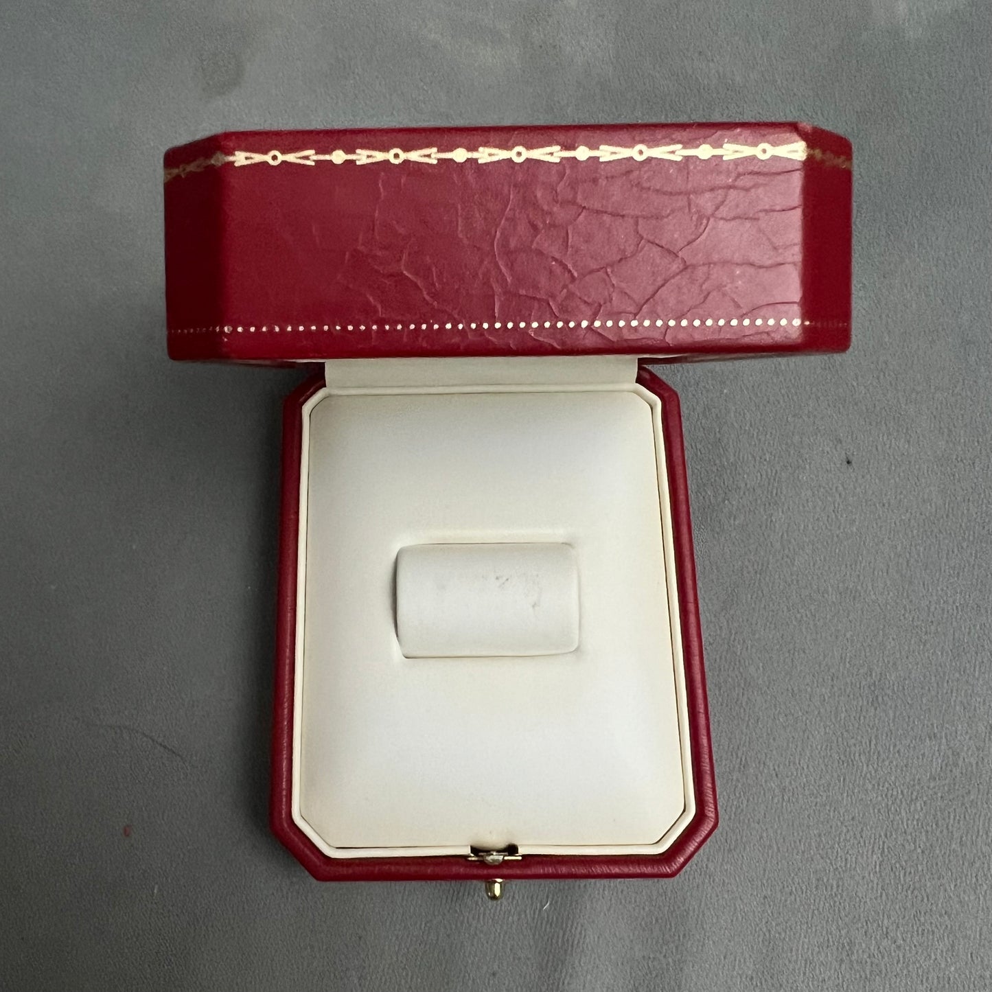 CARTIER Ring Box + Outer Box 4.40x3.60x2 inches