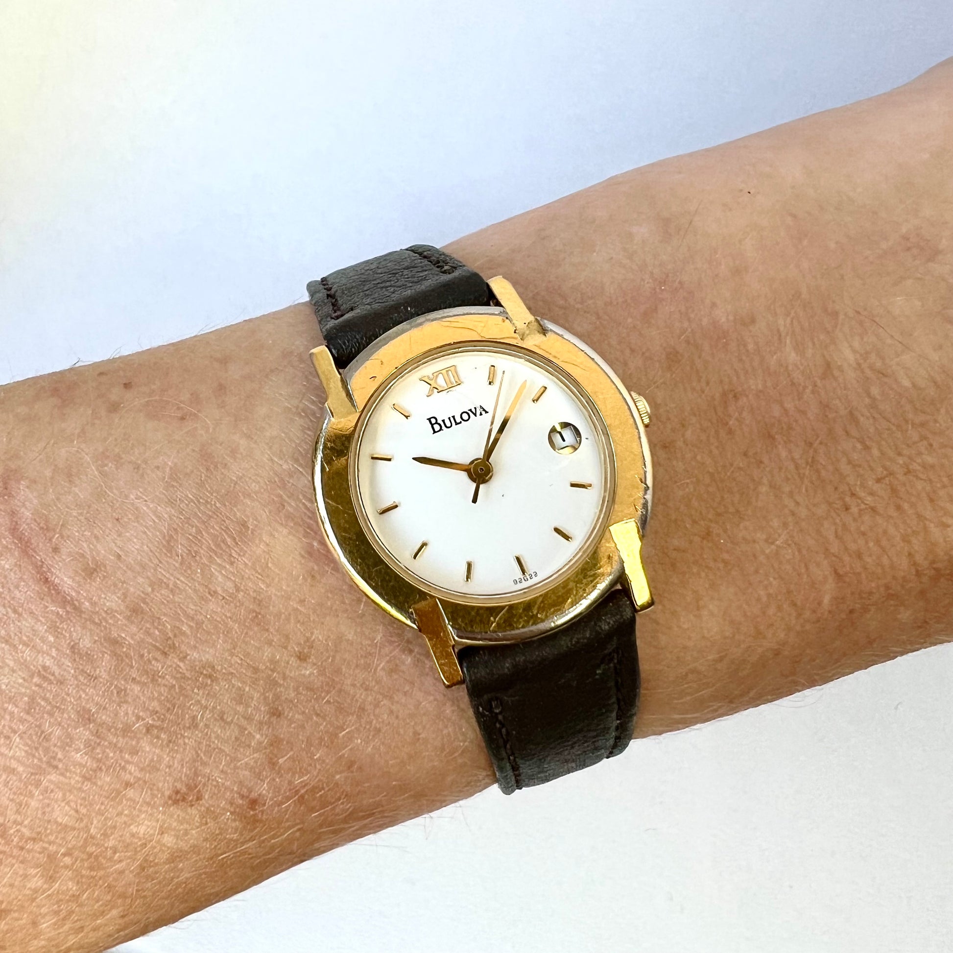 BULOVA Quartz 25mm GP Steel Watch NATILUXIA - Main Image