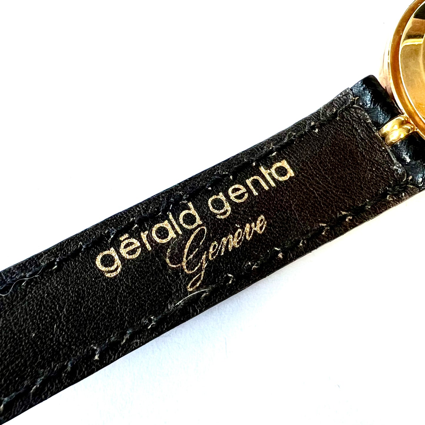 GÉRALD GENTA Quartz 30mm 18K Yellow Gold Watch 