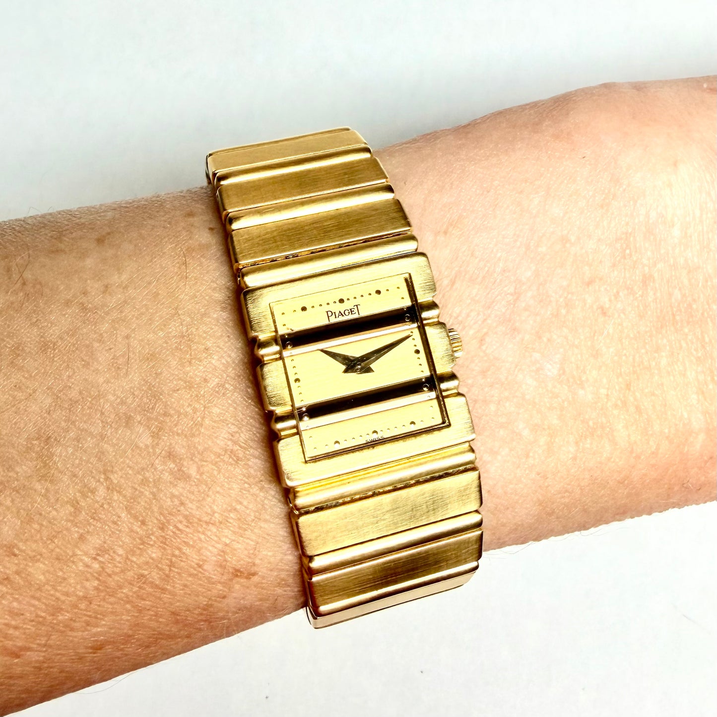 PIAGET POLO Quartz 20mm 18K Yellow Gold Watch