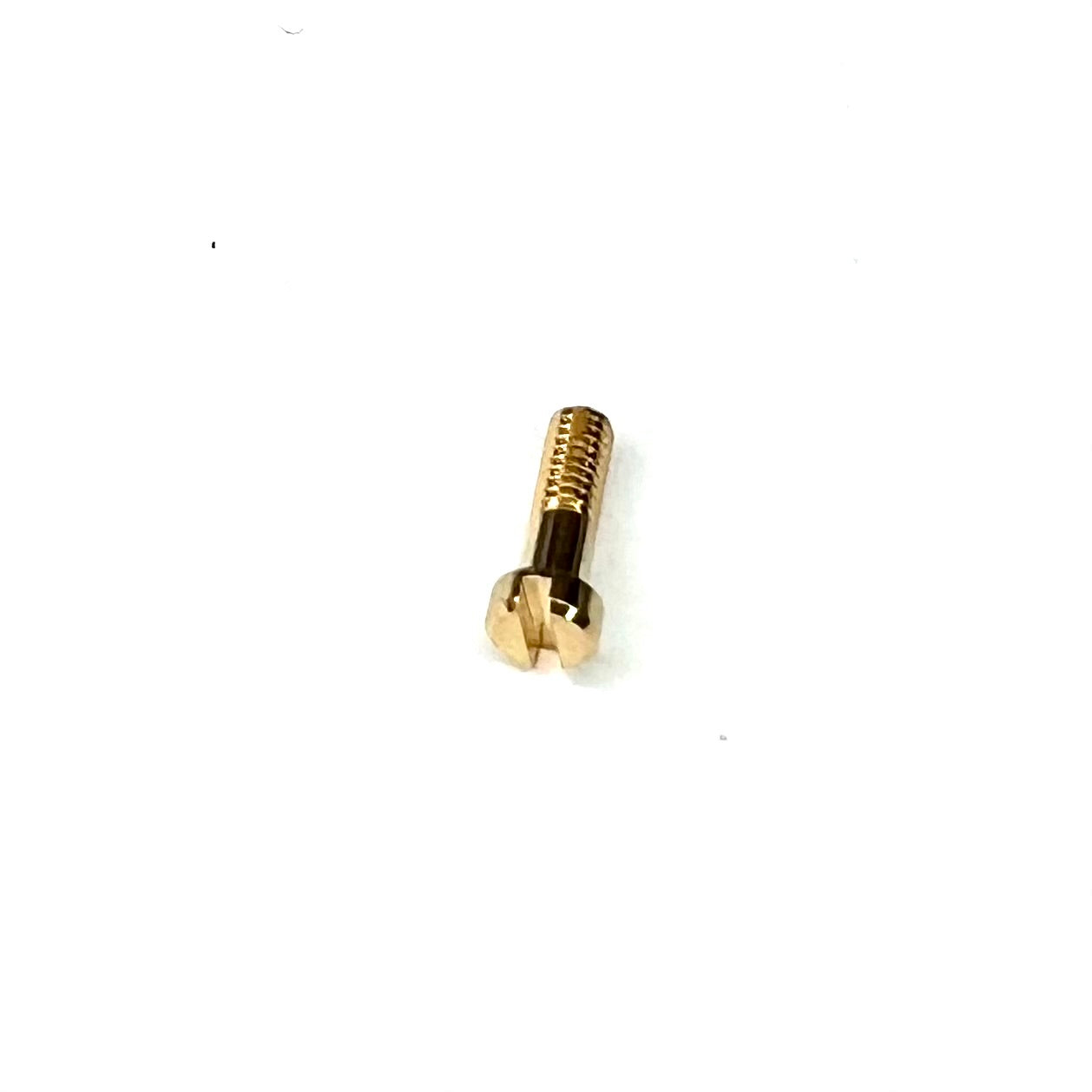 NEW Old Stock Authentic CARTIER PENDULETTE 8.1mm Gold Tone Screw Clock Part
