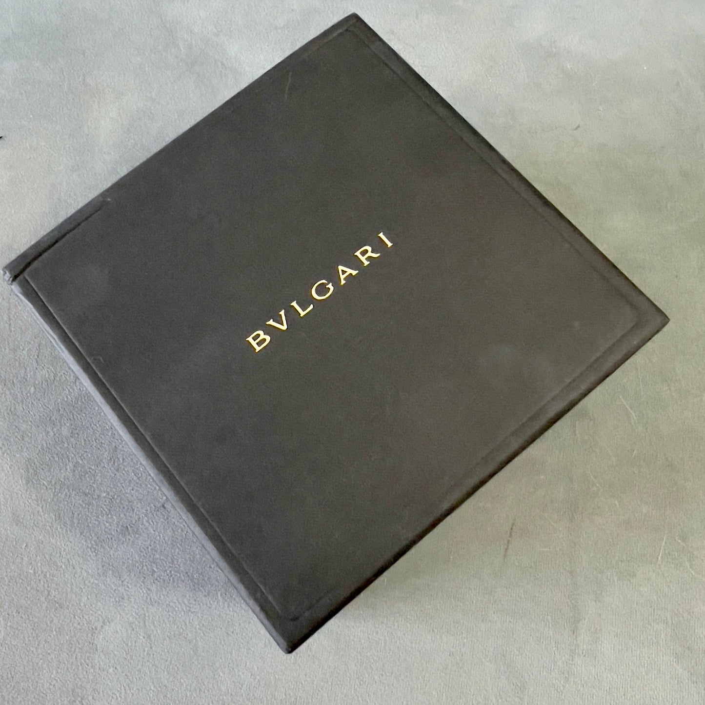 BULGARI Box + Booklets + Filled Certificate + Outer Box