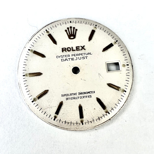 ROLEX 28.3mm Off White Color Gold Hour Markers Dial for 36mm ROLEX DATEJUST