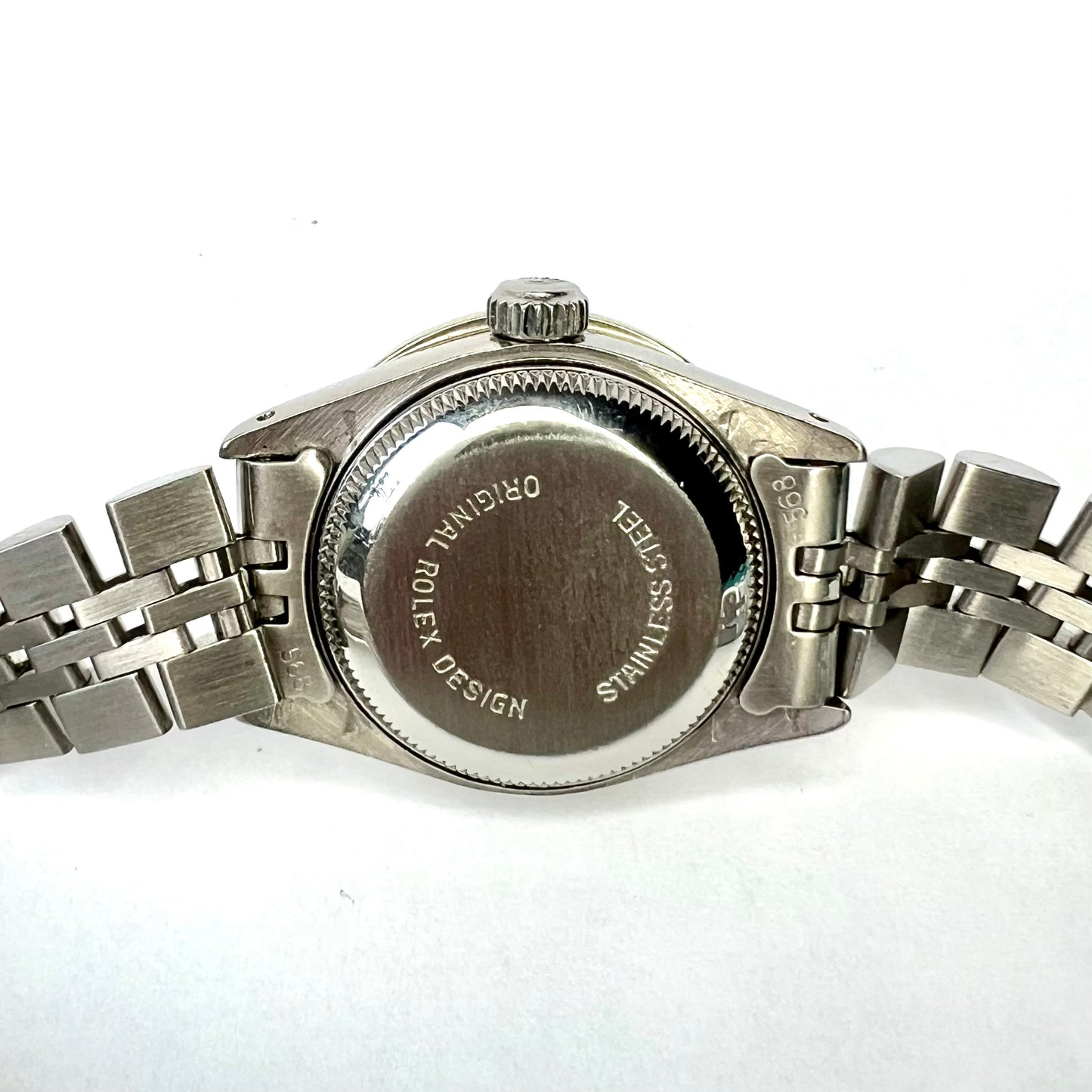 ROLEX Oyster Perpetual DATEJUST Automatic 26mm Steel DIAMOND Watch